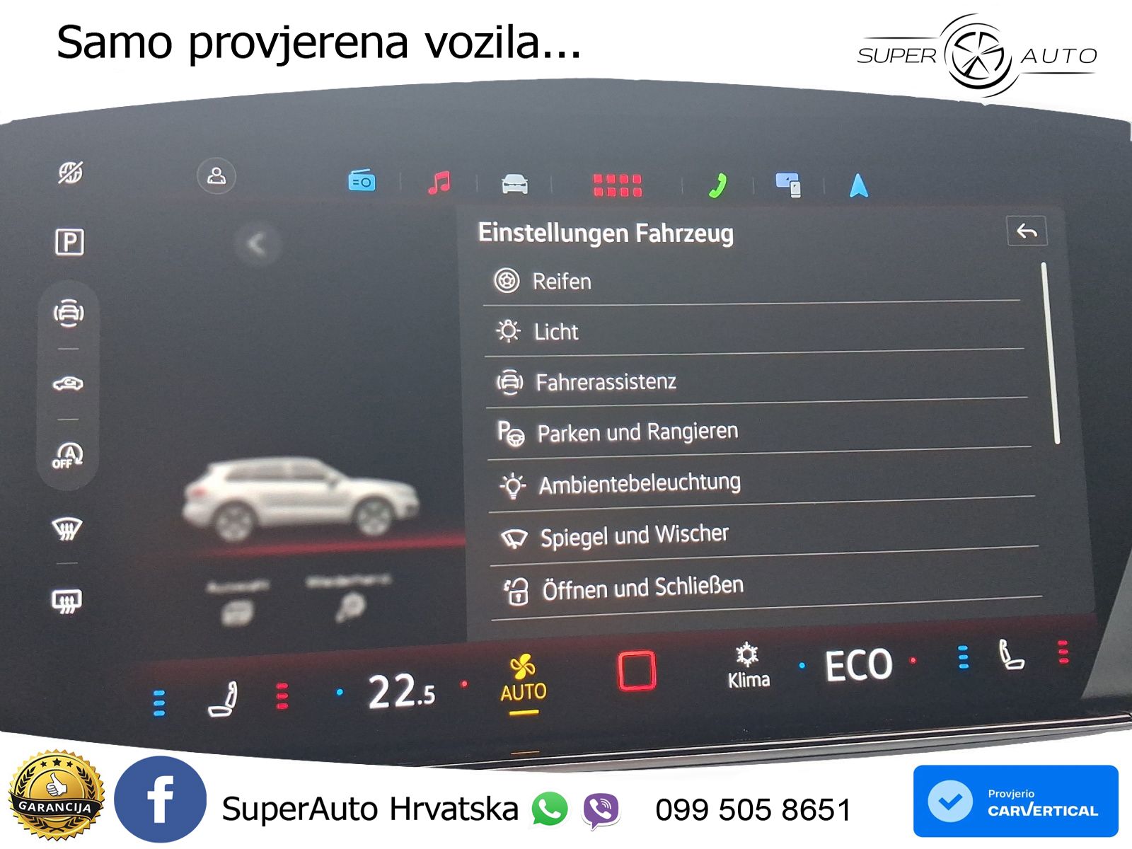 Volkswagen Touareg 3.0 V6 TDI (286 KS) 4MOTION Tiptronic R-Line ZRAČNI+ACC+GR SJED+KAM+PANO