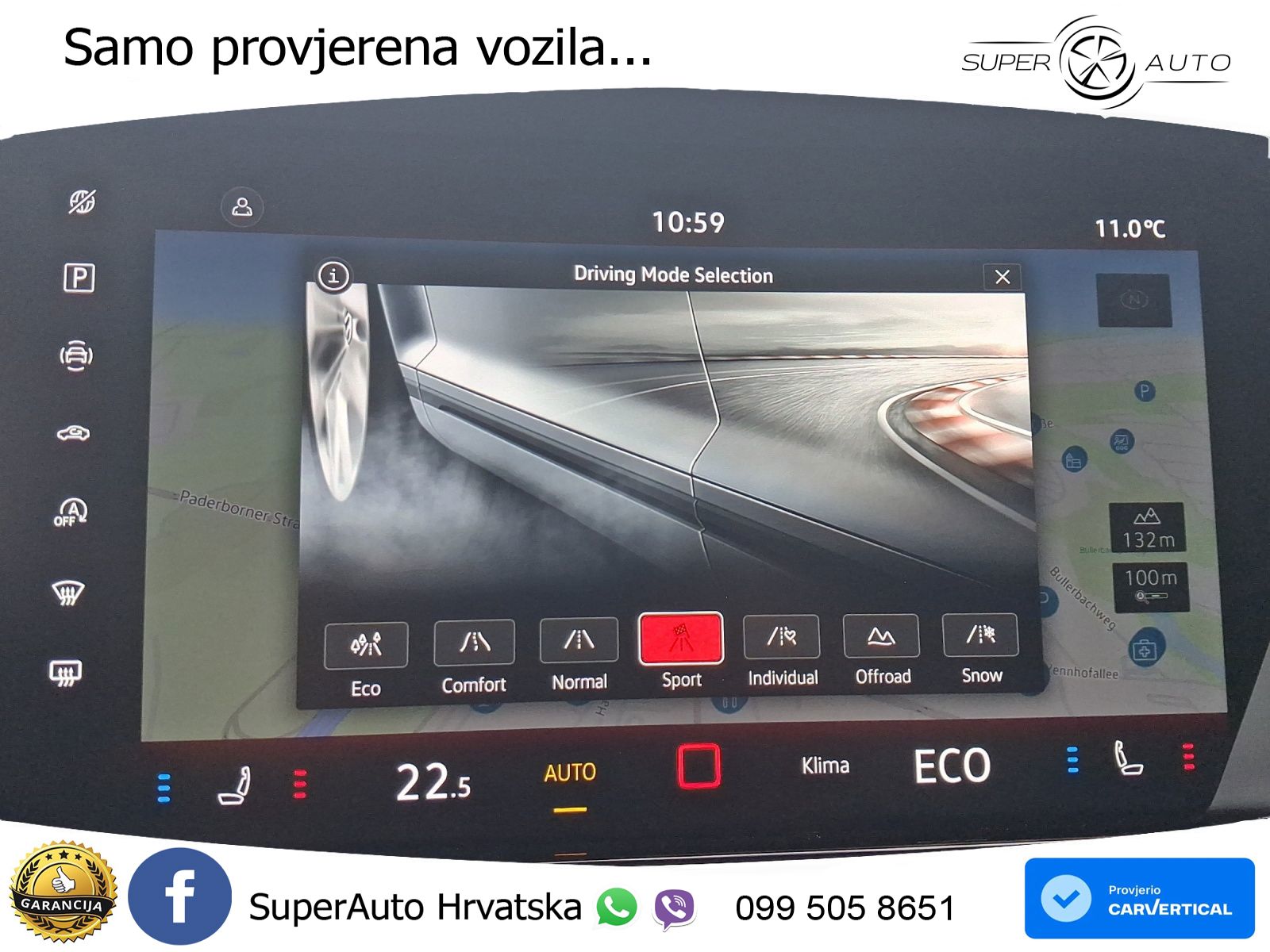 Volkswagen Touareg 3.0 V6 TDI (286 KS) 4MOTION Tiptronic R-Line ZRAČNI+ACC+GR SJED+KAM+PANO