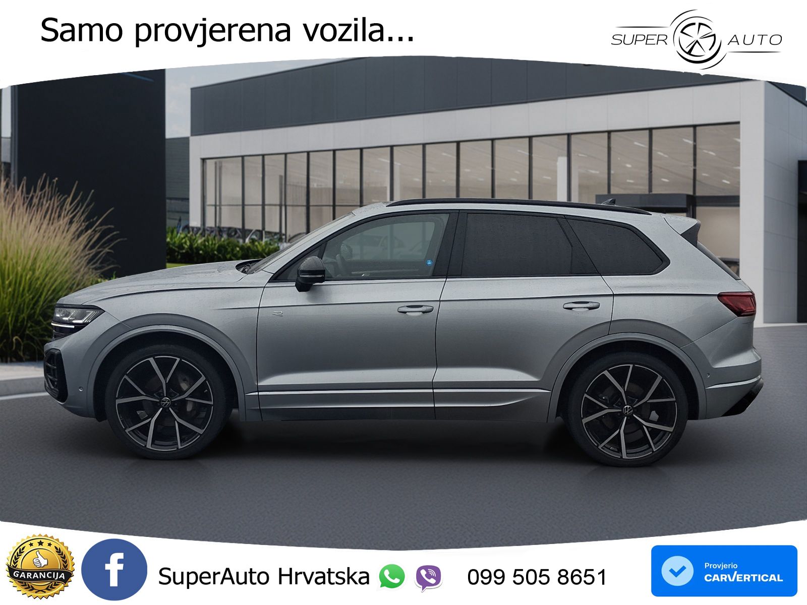 Volkswagen Touareg 3.0 V6 TDI (286 KS) 4MOTION Tiptronic R-Line ZRAČNI+ACC+GR SJED+KAM+PANO
