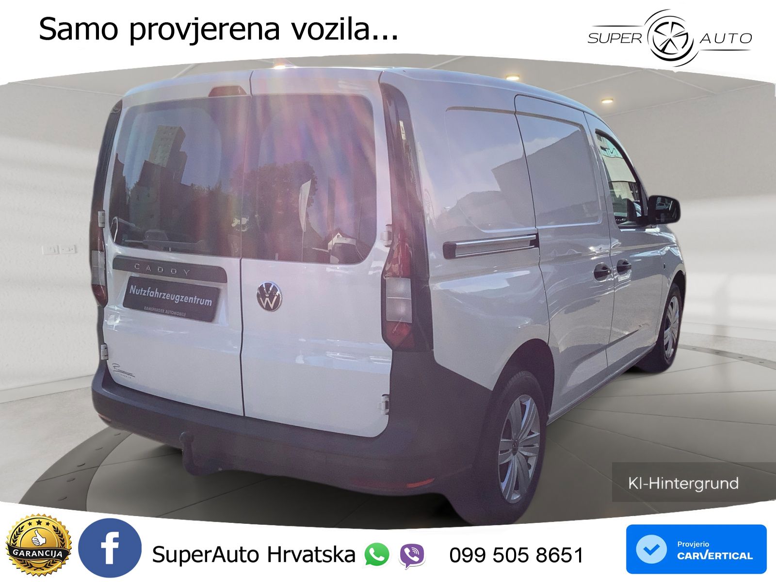 Volkswagen Caddy Cargo 2.0 TDI DSG AHK GRA Standh. SHZ PDC 122 KS