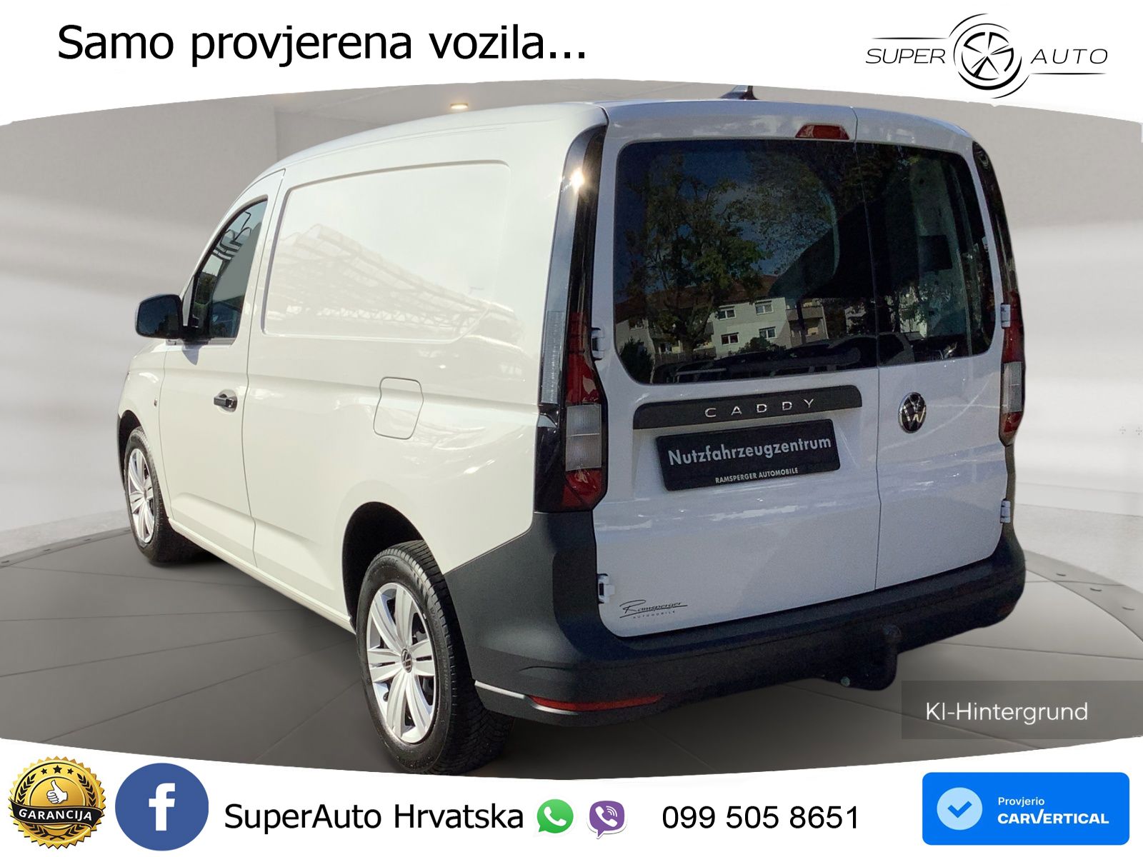 Volkswagen Caddy Cargo 2.0 TDI DSG AHK GRA Standh. SHZ PDC 122 KS