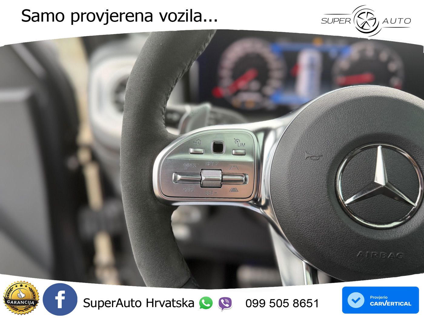 Mercedes AMG G 63 Long V8 (585 KS) 4MATIC 9G-TRONIC AMG SPEEDSHIFT PLUS LED+GR SJED+ACC