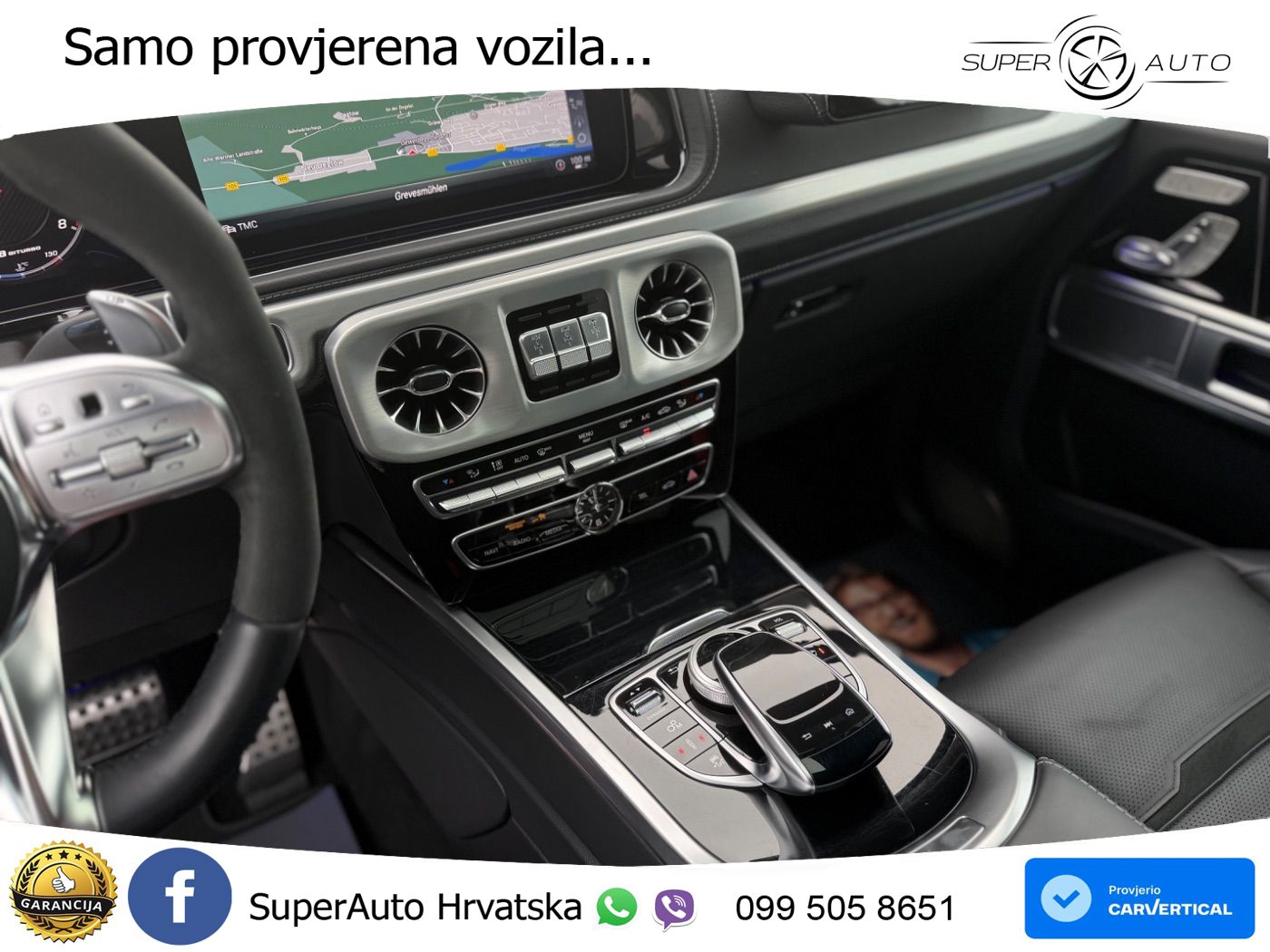 Mercedes AMG G 63 Long V8 (585 KS) 4MATIC 9G-TRONIC AMG SPEEDSHIFT PLUS LED+GR SJED+ACC