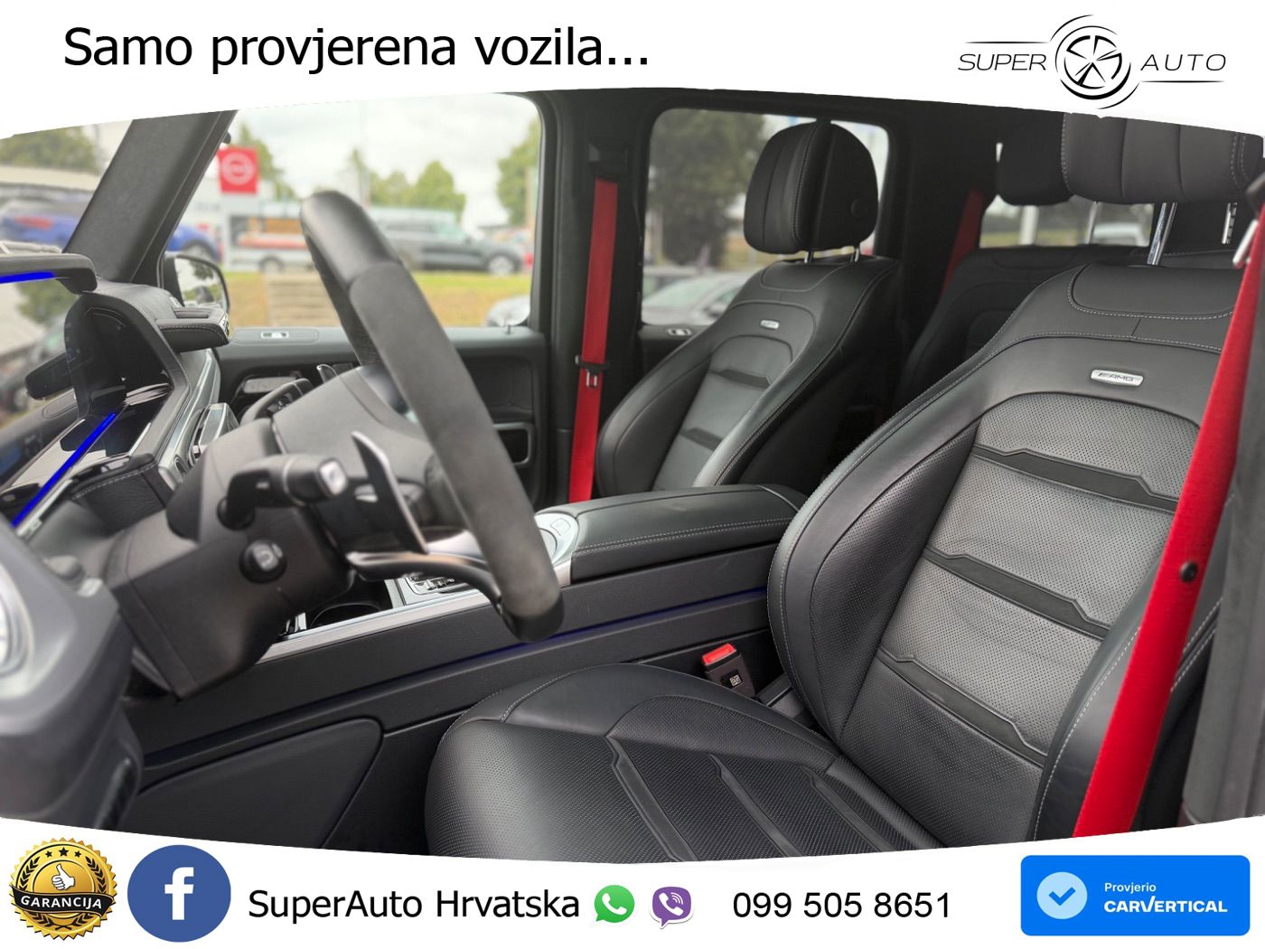 Mercedes AMG G 63 Long V8 (585 KS) 4MATIC 9G-TRONIC AMG SPEEDSHIFT PLUS LED+GR SJED+ACC
