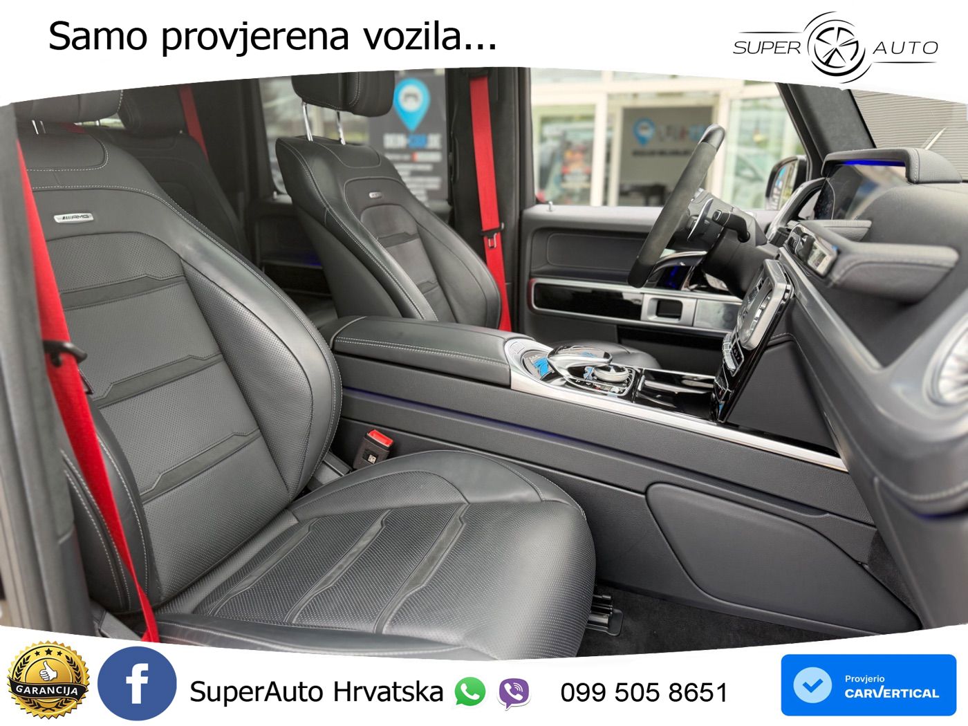 Mercedes AMG G 63 Long V8 (585 KS) 4MATIC 9G-TRONIC AMG SPEEDSHIFT PLUS LED+GR SJED+ACC