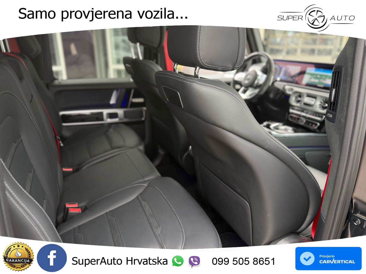 Mercedes AMG G 63 Long V8 (585 KS) 4MATIC 9G-TRONIC AMG SPEEDSHIFT PLUS LED+GR SJED+ACC