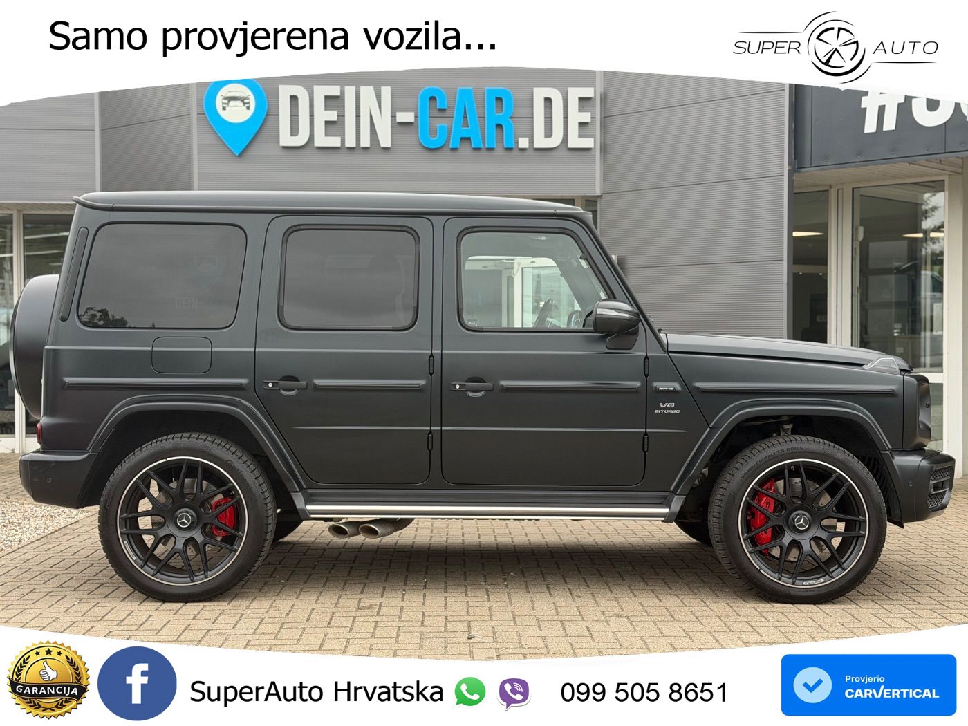 Mercedes AMG G 63 Long V8 (585 KS) 4MATIC 9G-TRONIC AMG SPEEDSHIFT PLUS LED+GR SJED+ACC