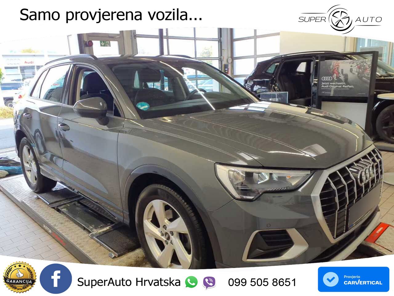 Audi Q3 35 TDI (150 KS) S tronic advanced LED+GR SJED+ACC