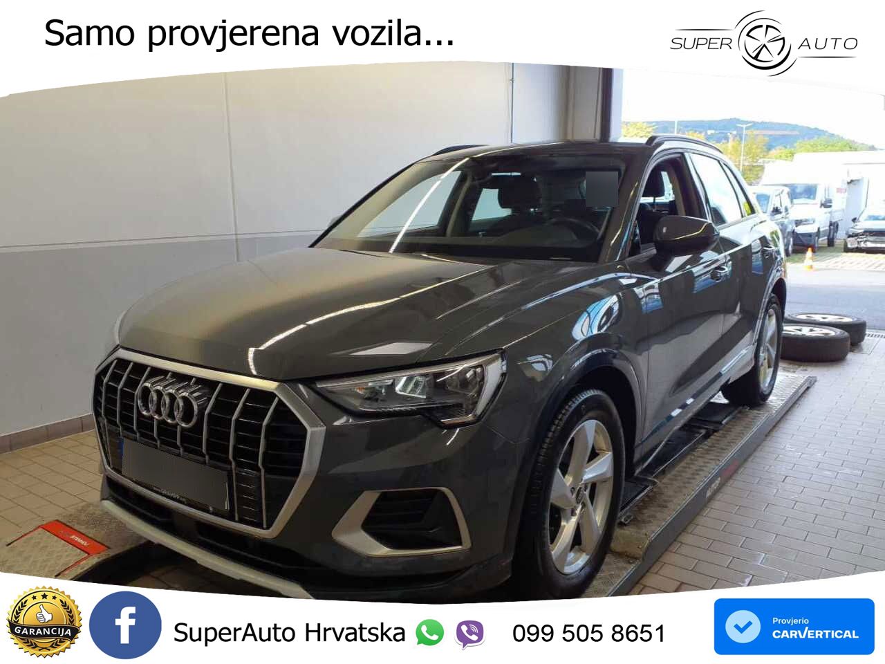 Audi Q3 35 TDI (150 KS) S tronic advanced LED+GR SJED+ACC