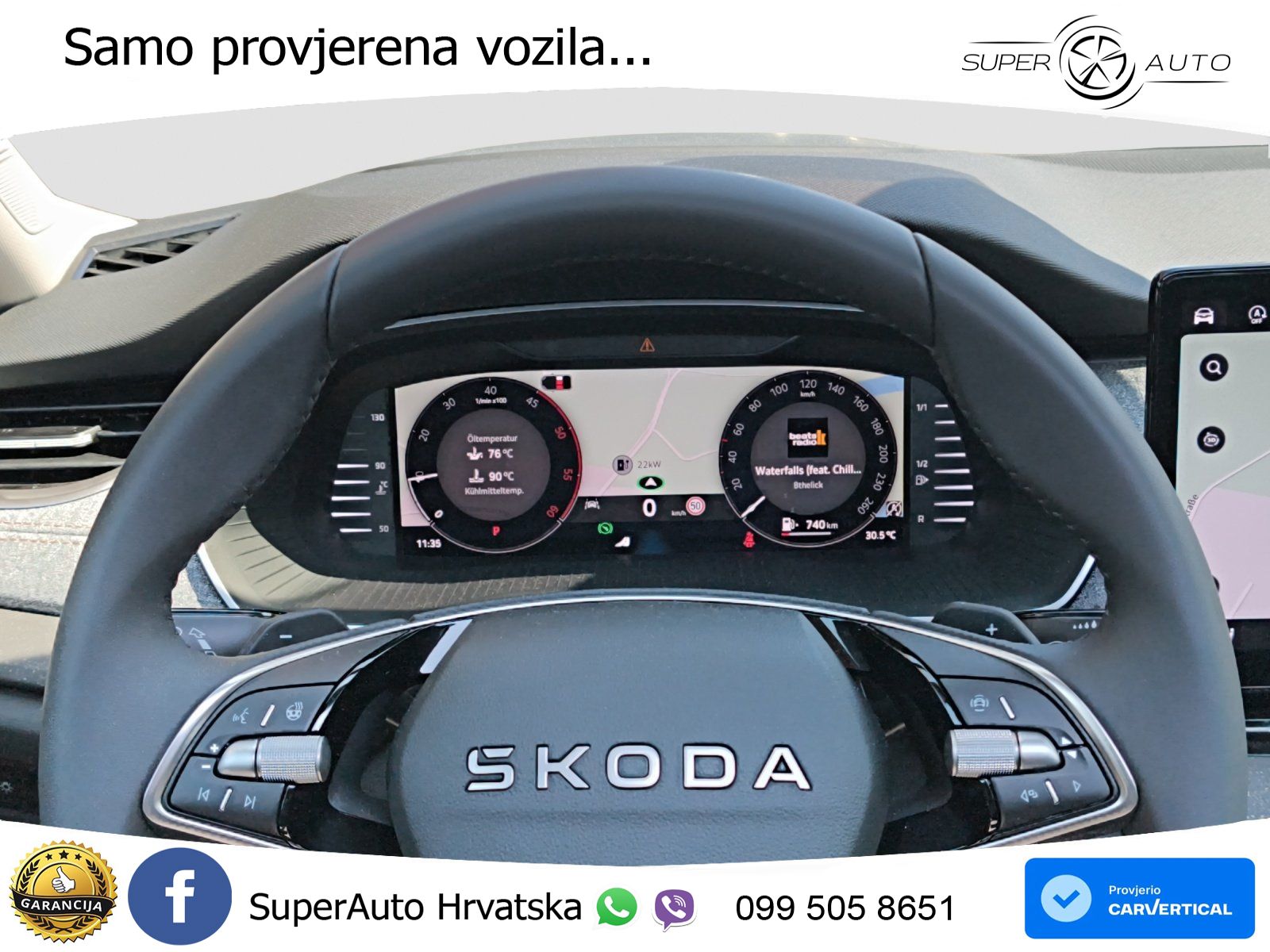 Škoda Octavia Combi 2.0 TDI (150 KS) DSG ACC+HEAD+4xGR SJED+360+PANO