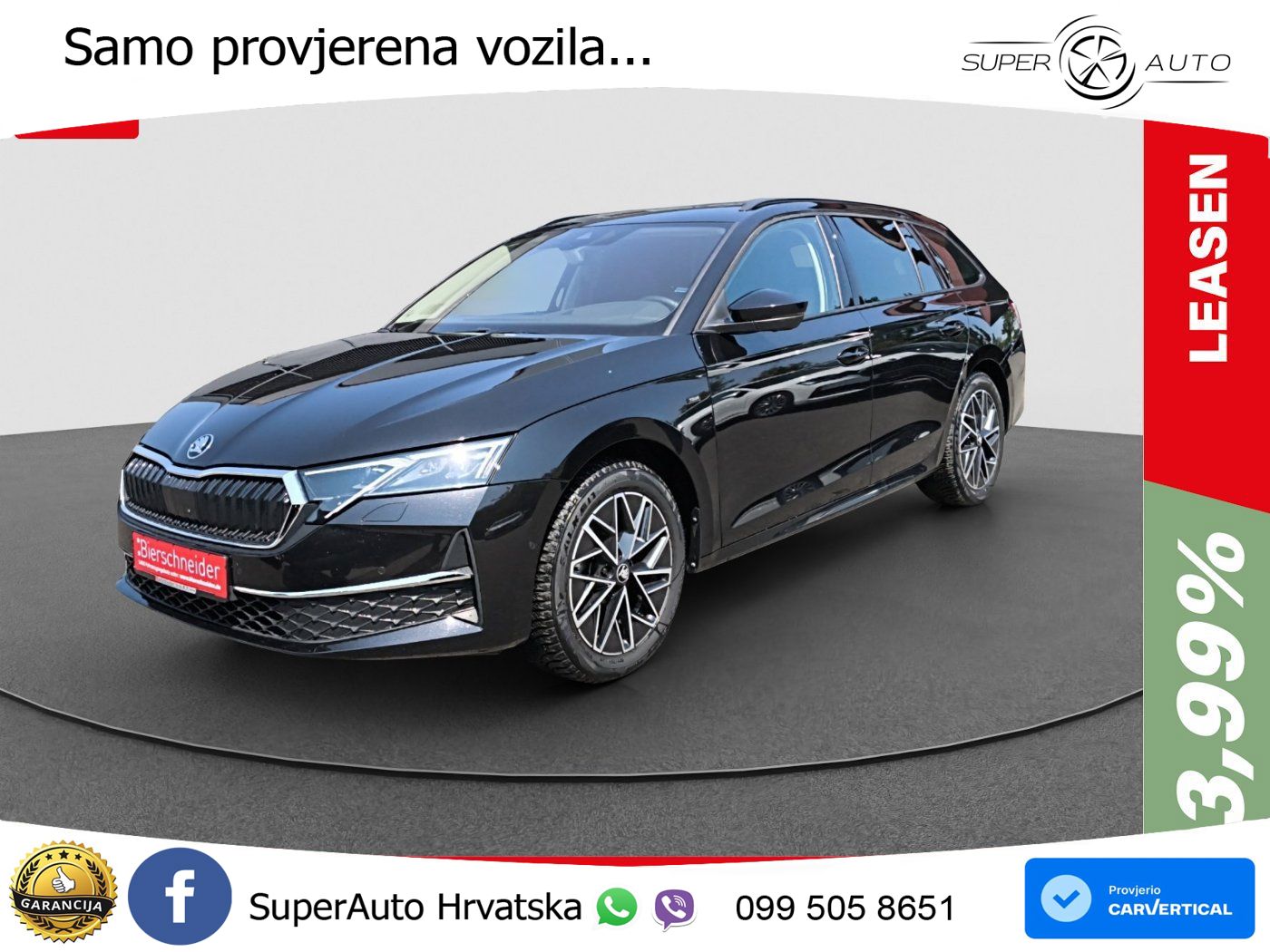 Škoda Octavia Combi 2.0 TDI (150 KS) DSG ACC+HEAD+4xGR SJED+360+PANO