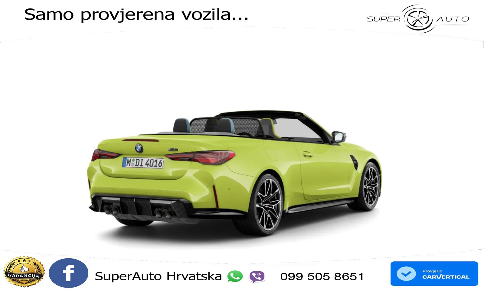 BMW M4 Convertible Competition 3.0 (530 KS) xDrive Steptronic LED+GR SJED+ACC