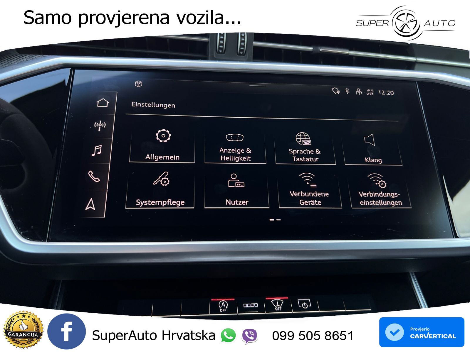 Audi RS6 Avant 4.0 TFSI V8 (600 KS) quattro Tiptronic ZRAČNI+ACC+GR SJED+KAM+PANO