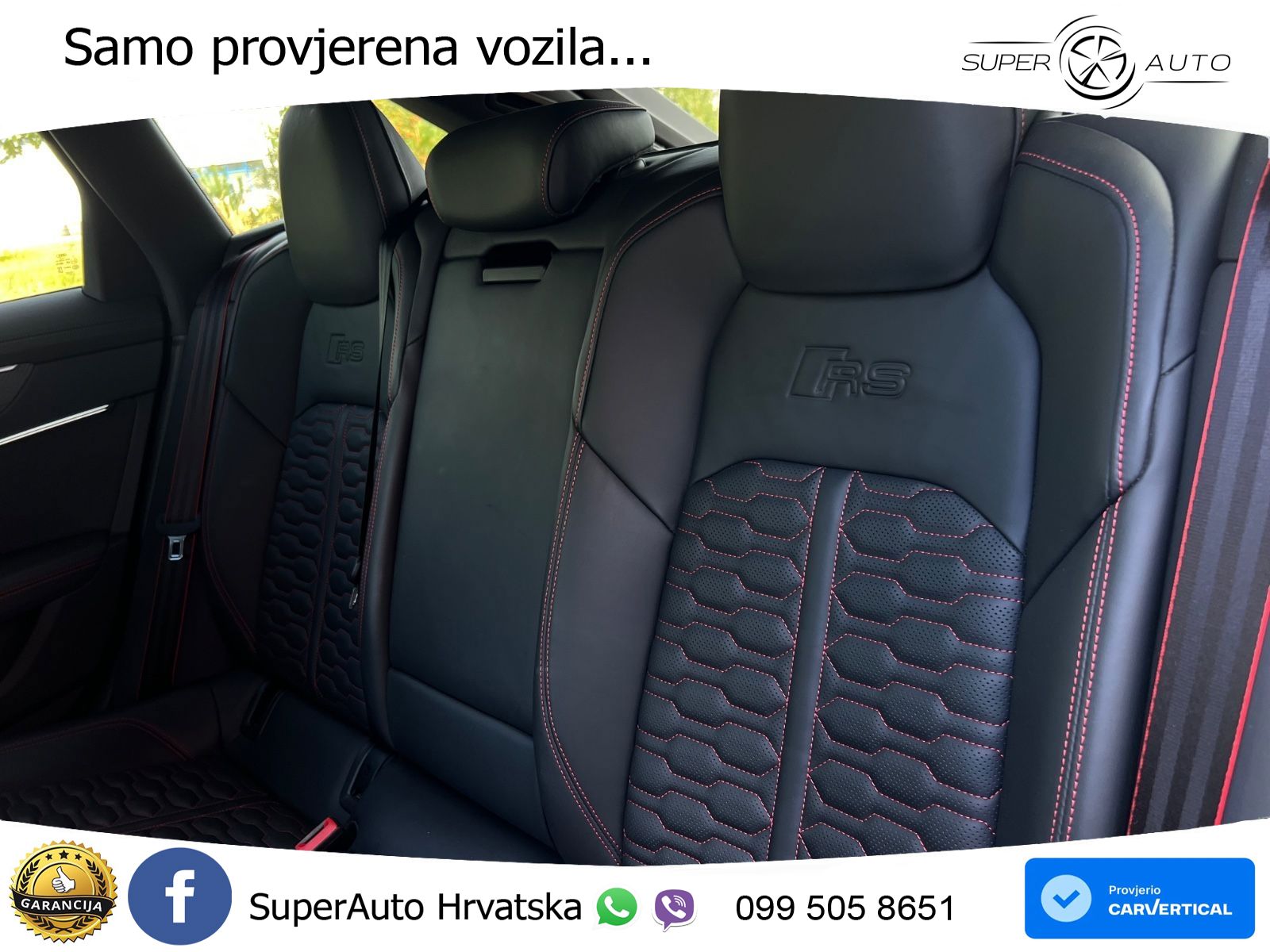 Audi RS6 Avant 4.0 TFSI V8 (600 KS) quattro Tiptronic ZRAČNI+ACC+GR SJED+KAM+PANO