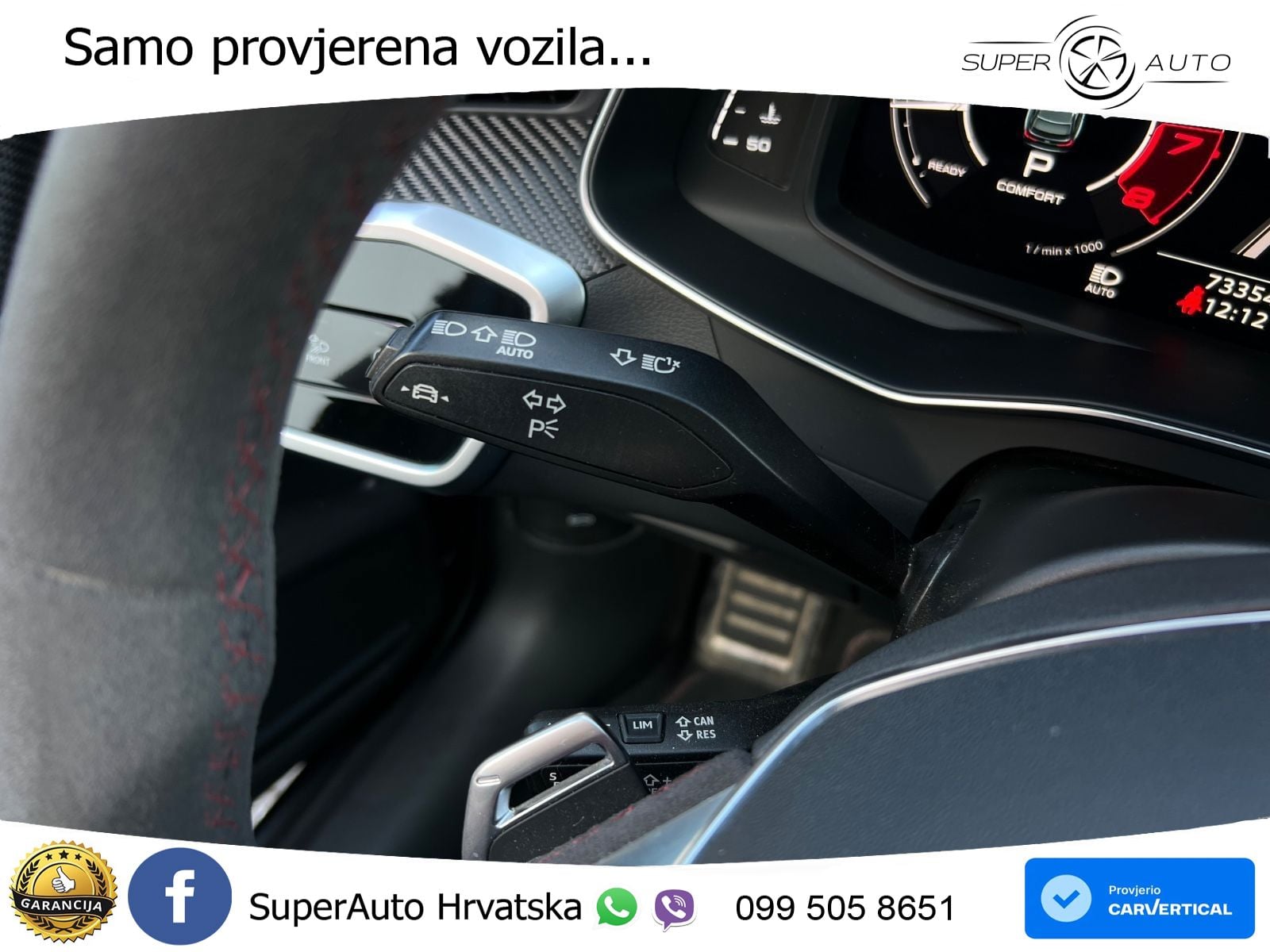 Audi RS6 Avant 4.0 TFSI V8 (600 KS) quattro Tiptronic ZRAČNI+ACC+GR SJED+KAM+PANO
