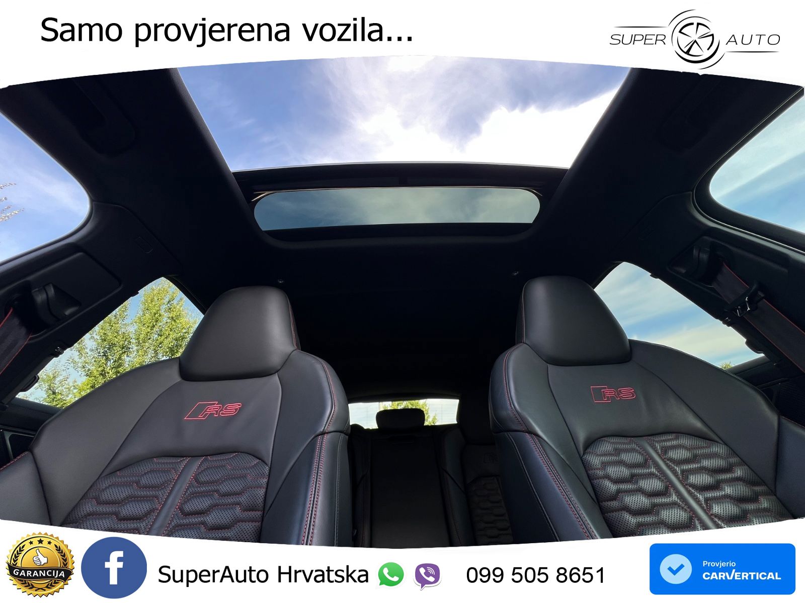 Audi RS6 Avant 4.0 TFSI V8 (600 KS) quattro Tiptronic ZRAČNI+ACC+GR SJED+KAM+PANO