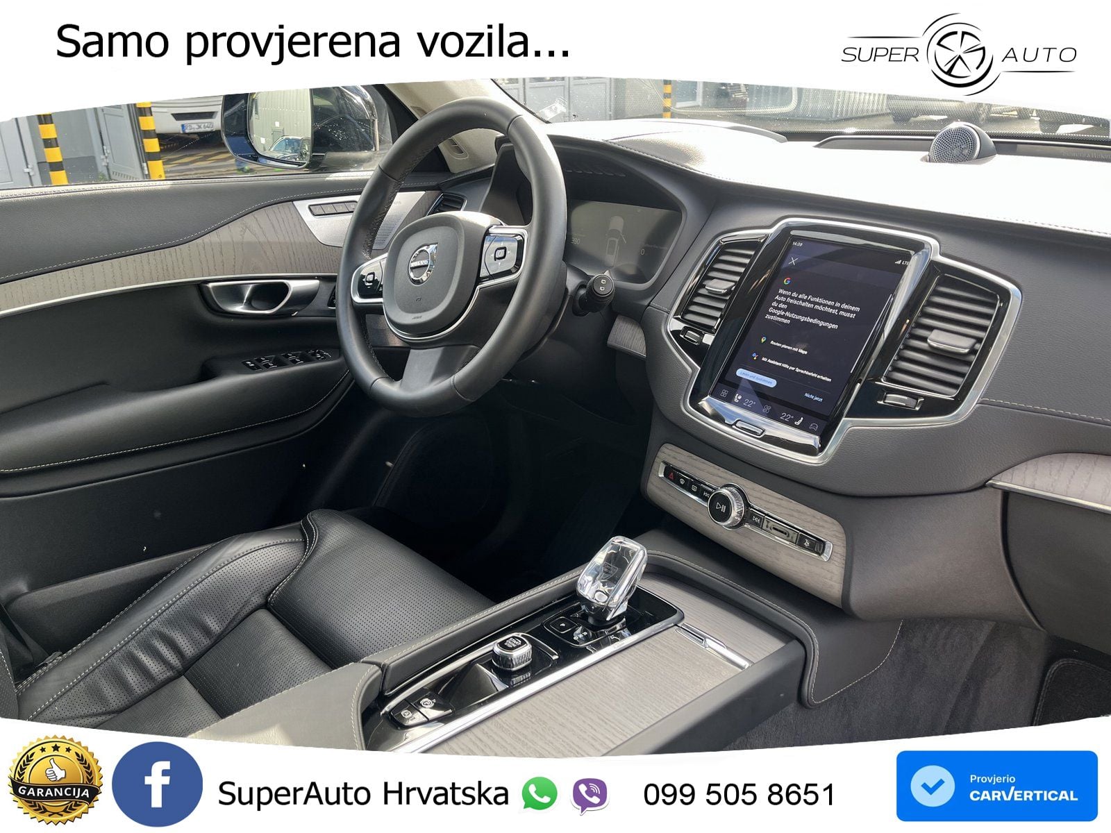 Volvo XC90 2.0 T8 AWD Automatic ACC+HEAD+4xGR SJED+360+PANO
