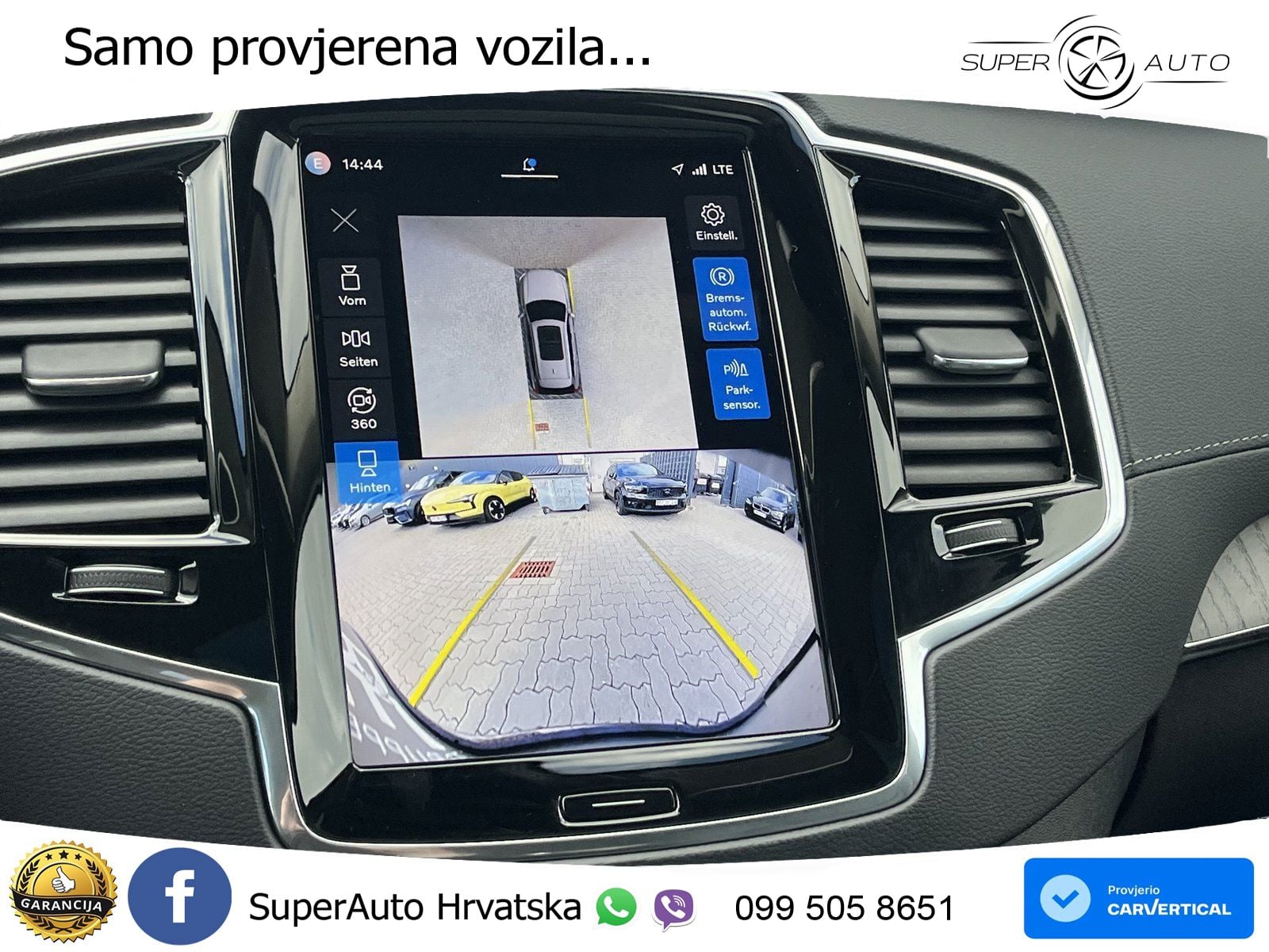 Volvo XC90 2.0 T8 AWD Automatic ACC+HEAD+4xGR SJED+360+PANO