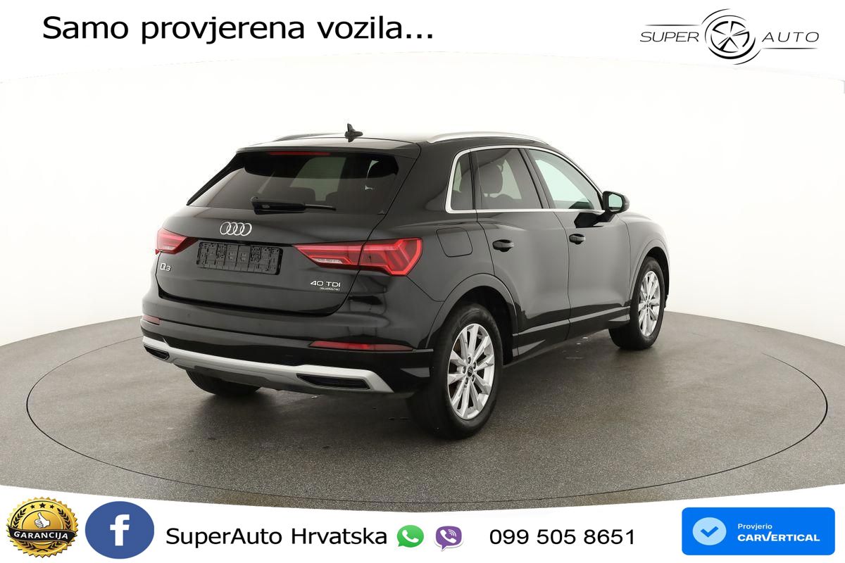 Audi Q3 40 TDI (200 KS) quattro S tronic advanced LED+GR SJED+ACC