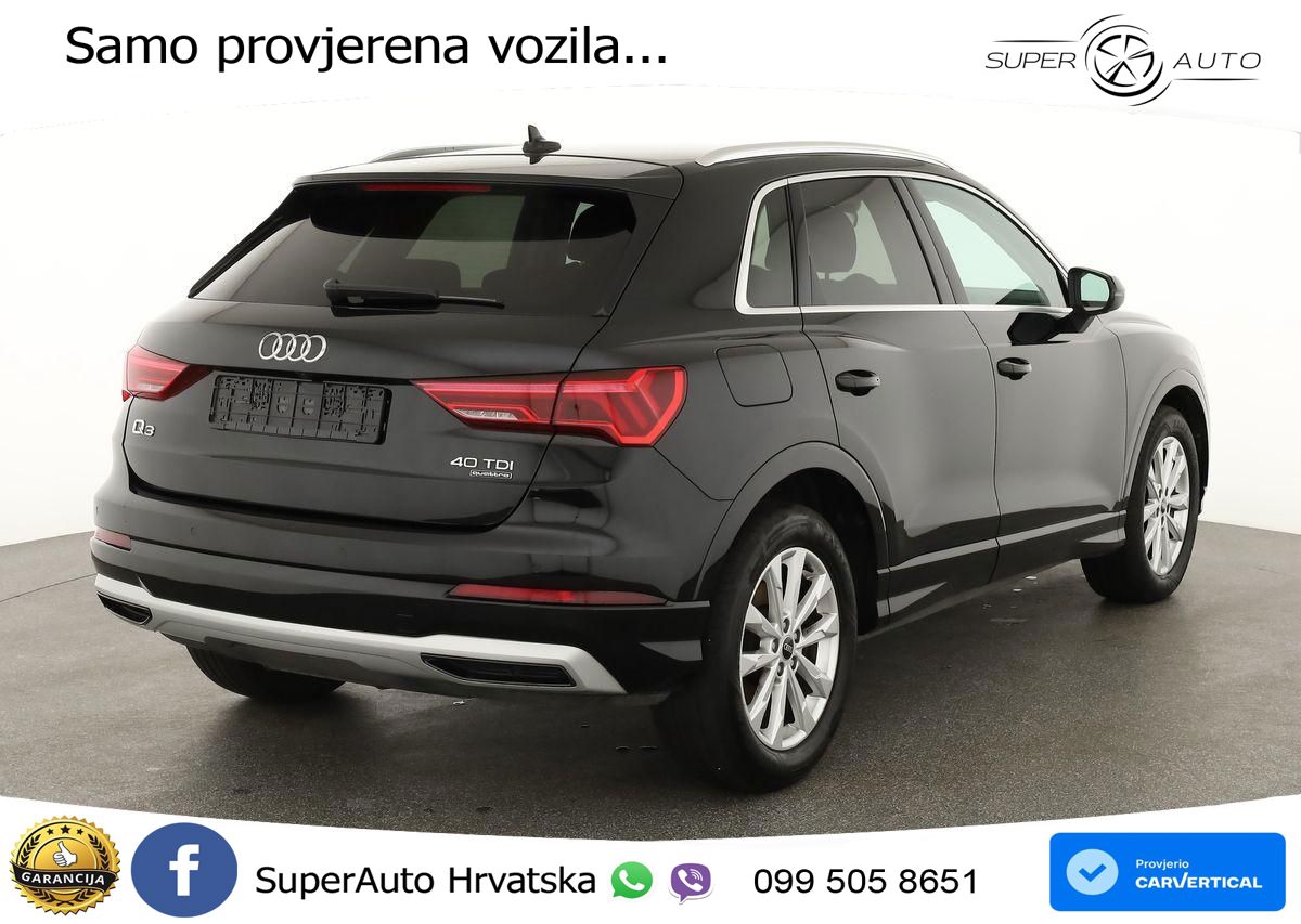 Audi Q3 40 TDI (200 KS) quattro S tronic advanced LED+GR SJED+ACC