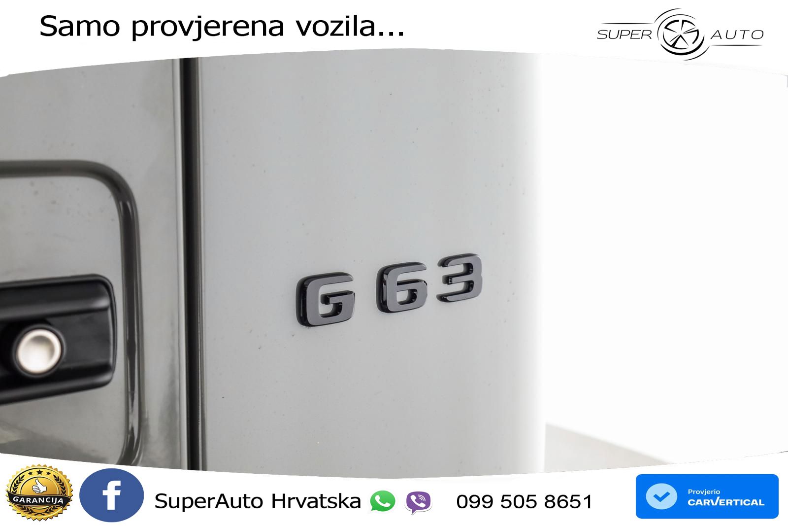 Mercedes AMG G 63 Long V8 (585 KS) 4MATIC 9G-TRONIC AMG SPEEDSHIFT TCT LED+GR SJED+ACC