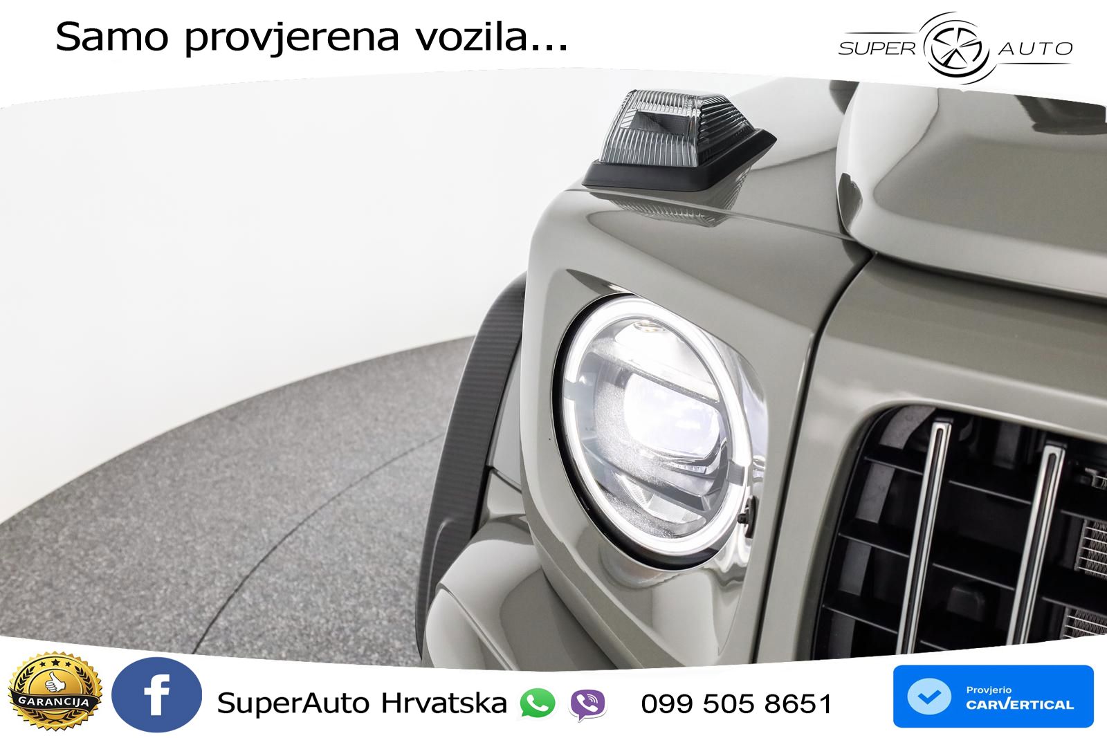 Mercedes AMG G 63 Long V8 (585 KS) 4MATIC 9G-TRONIC AMG SPEEDSHIFT TCT LED+GR SJED+ACC