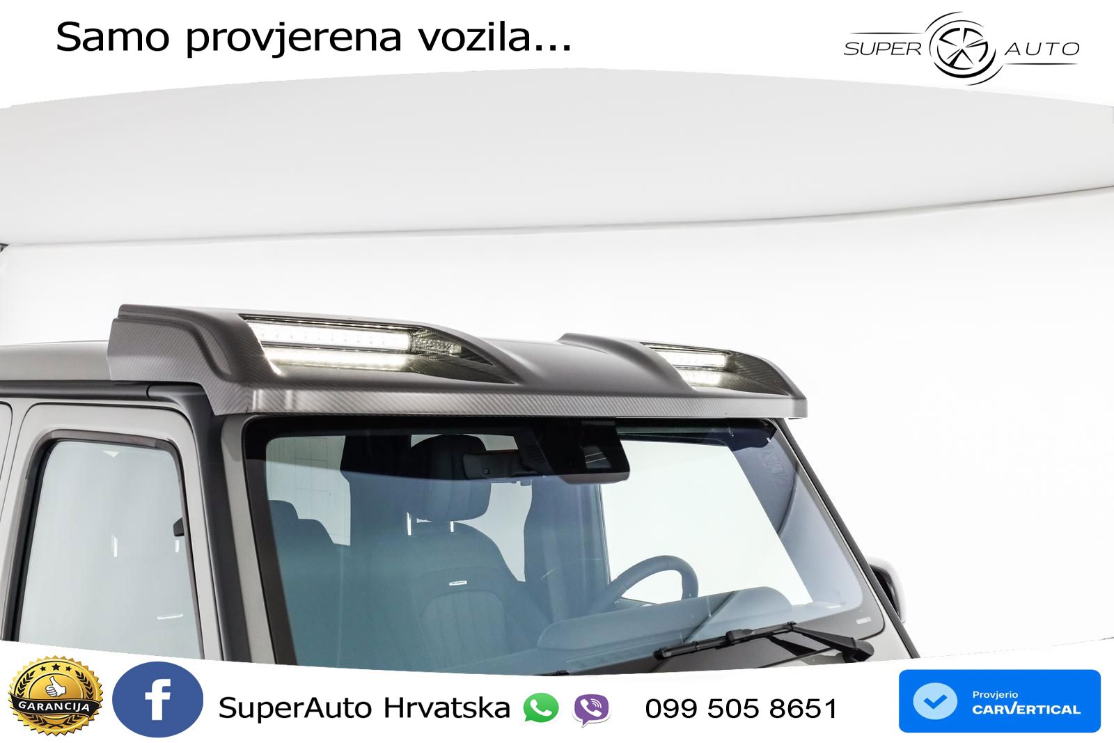 Mercedes AMG G 63 Long V8 (585 KS) 4MATIC 9G-TRONIC AMG SPEEDSHIFT TCT LED+GR SJED+ACC
