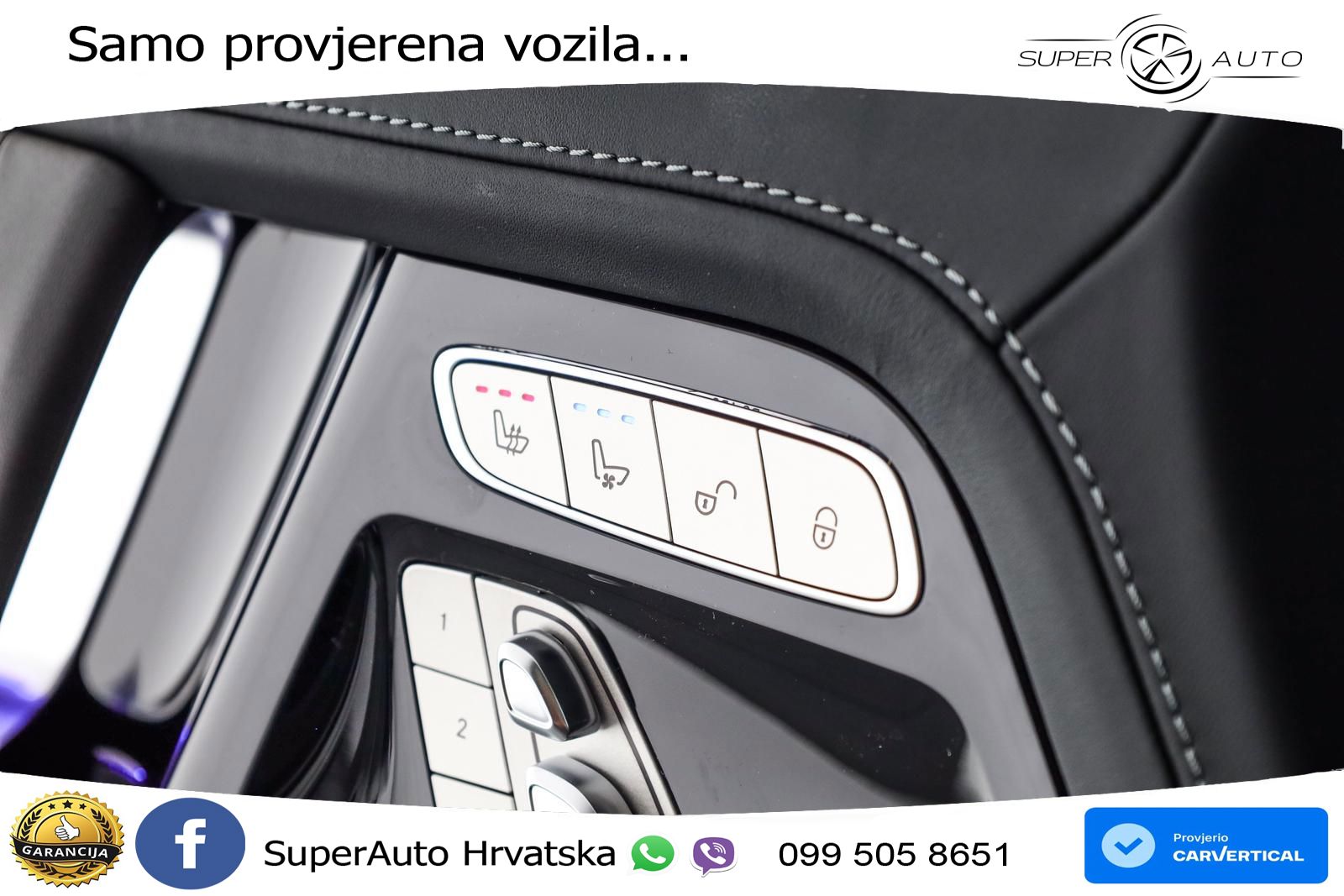 Mercedes AMG G 63 Long V8 (585 KS) 4MATIC 9G-TRONIC AMG SPEEDSHIFT TCT LED+GR SJED+ACC