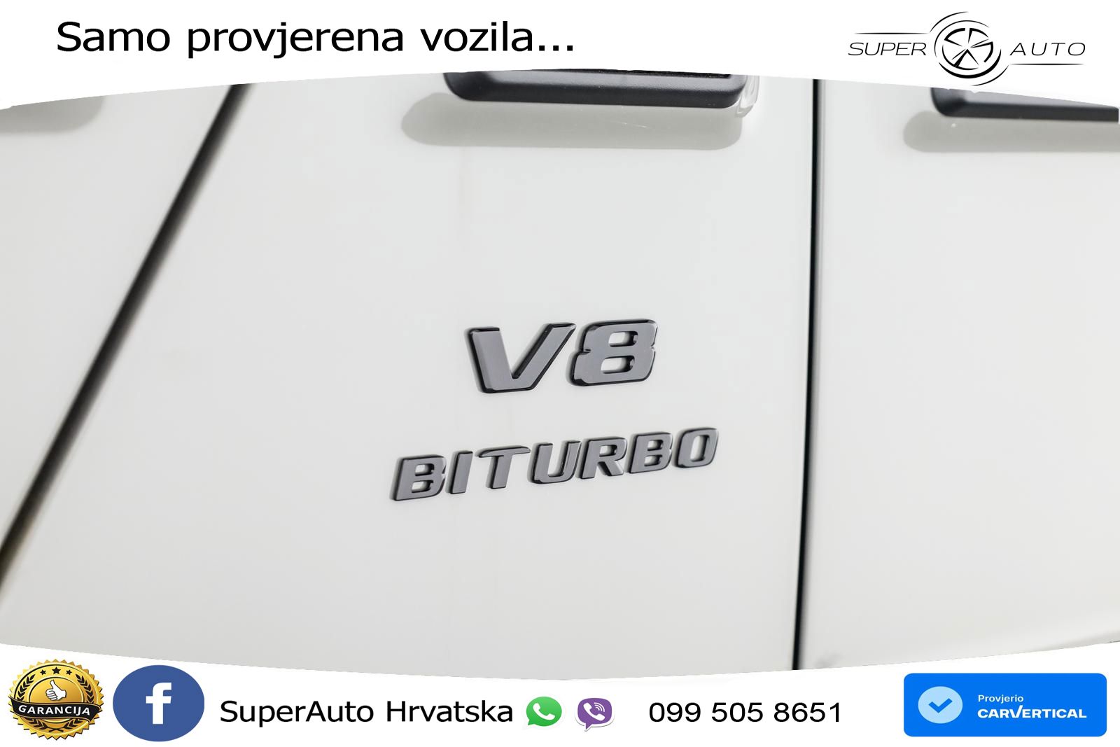 Mercedes AMG G 63 Long V8 (585 KS) 4MATIC 9G-TRONIC AMG SPEEDSHIFT TCT LED+GR SJED+ACC