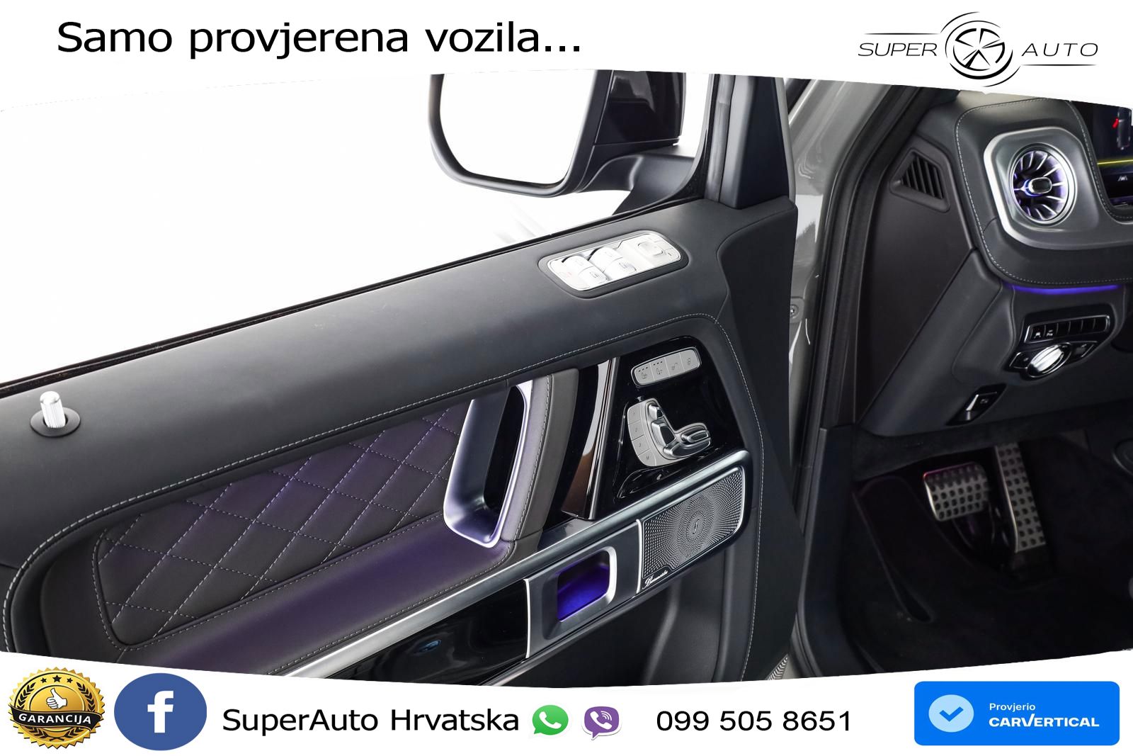 Mercedes AMG G 63 Long V8 (585 KS) 4MATIC 9G-TRONIC AMG SPEEDSHIFT TCT LED+GR SJED+ACC