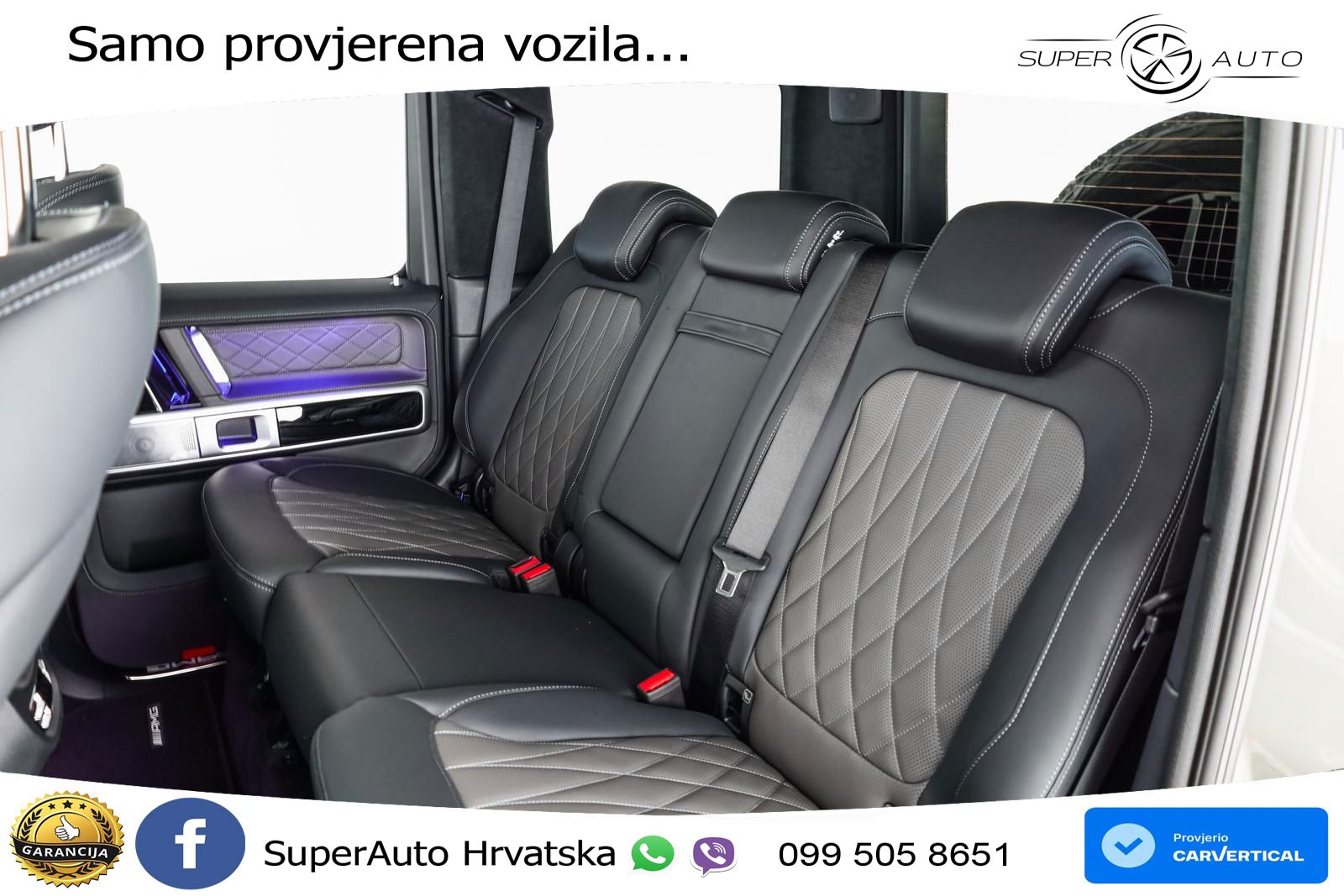 Mercedes AMG G 63 Long V8 (585 KS) 4MATIC 9G-TRONIC AMG SPEEDSHIFT TCT LED+GR SJED+ACC