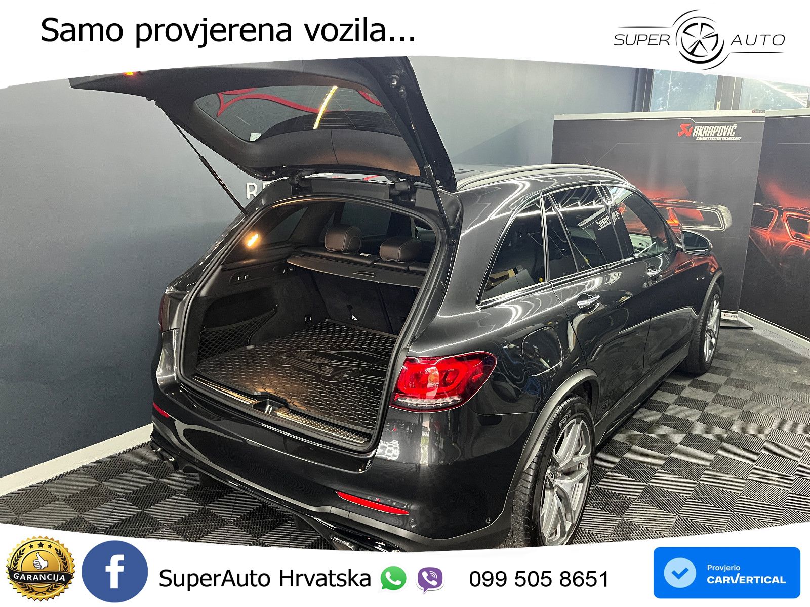 Mercedes AMG GLC 63 S V8 (510 KS) 4MATIC+ MCT LED+GR SJED+ACC