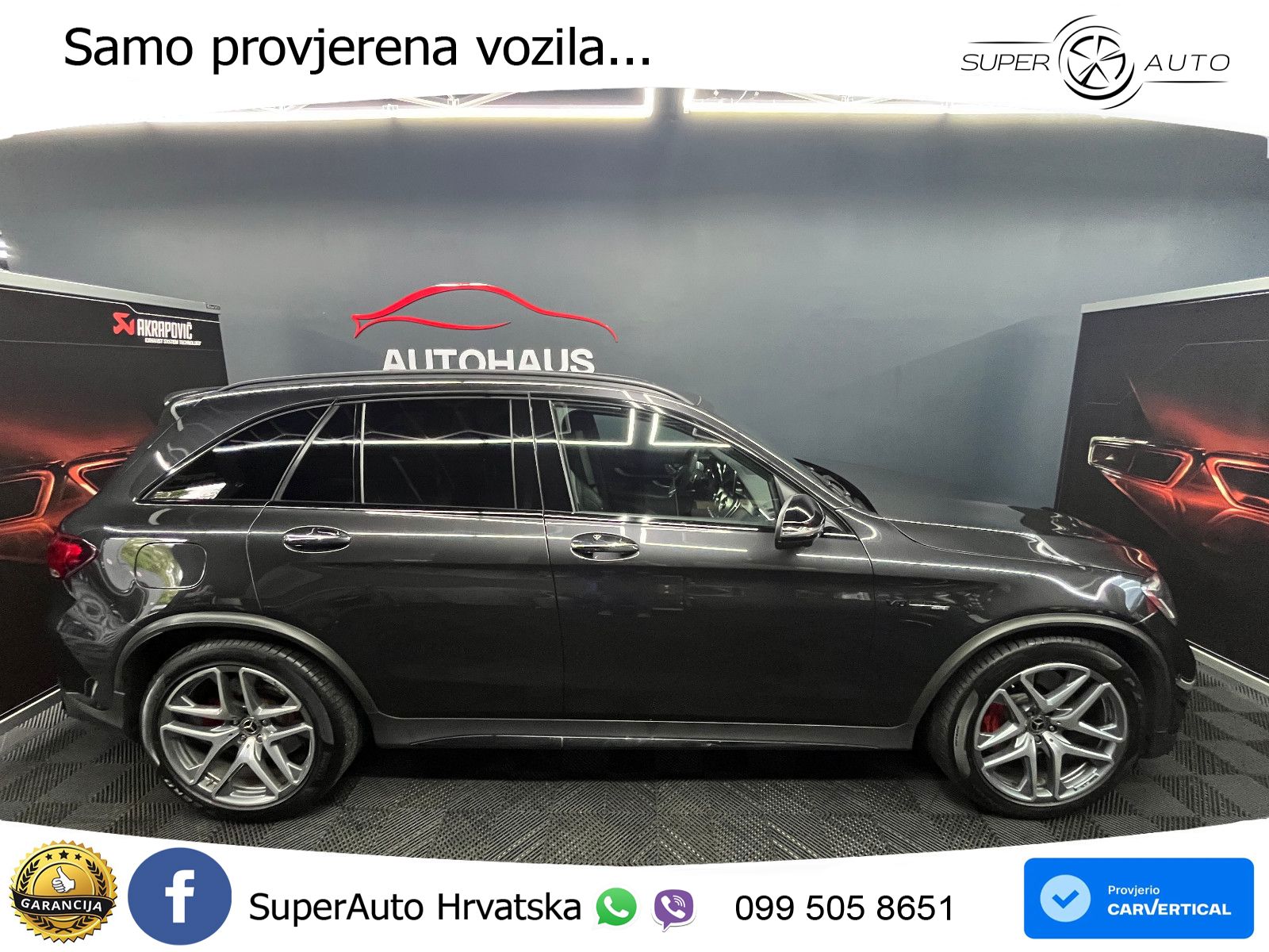 Mercedes AMG GLC 63 S V8 (510 KS) 4MATIC+ MCT LED+GR SJED+ACC