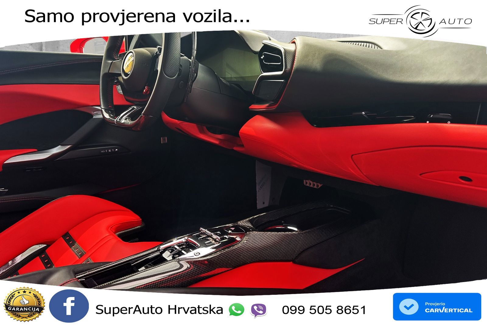 Ferrari 296 GTB 3.0 V6 (830 KS) F1 DCT