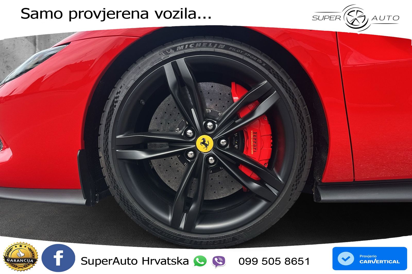 Ferrari 296 GTB 3.0 V6 (830 KS) F1 DCT
