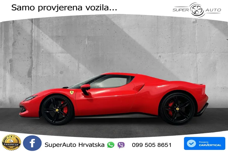 Ferrari 296 GTB 3.0 V6 (830 KS) F1 DCT