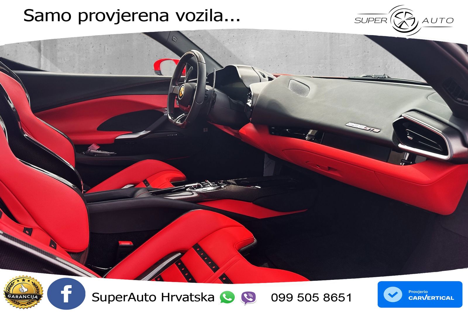 Ferrari 296 GTB 3.0 V6 (830 KS) F1 DCT