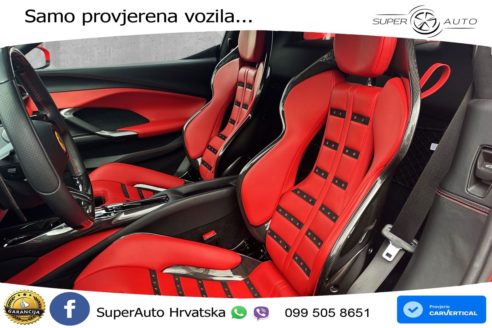 Ferrari 296 GTB 3.0 V6 (830 KS) F1 DCT