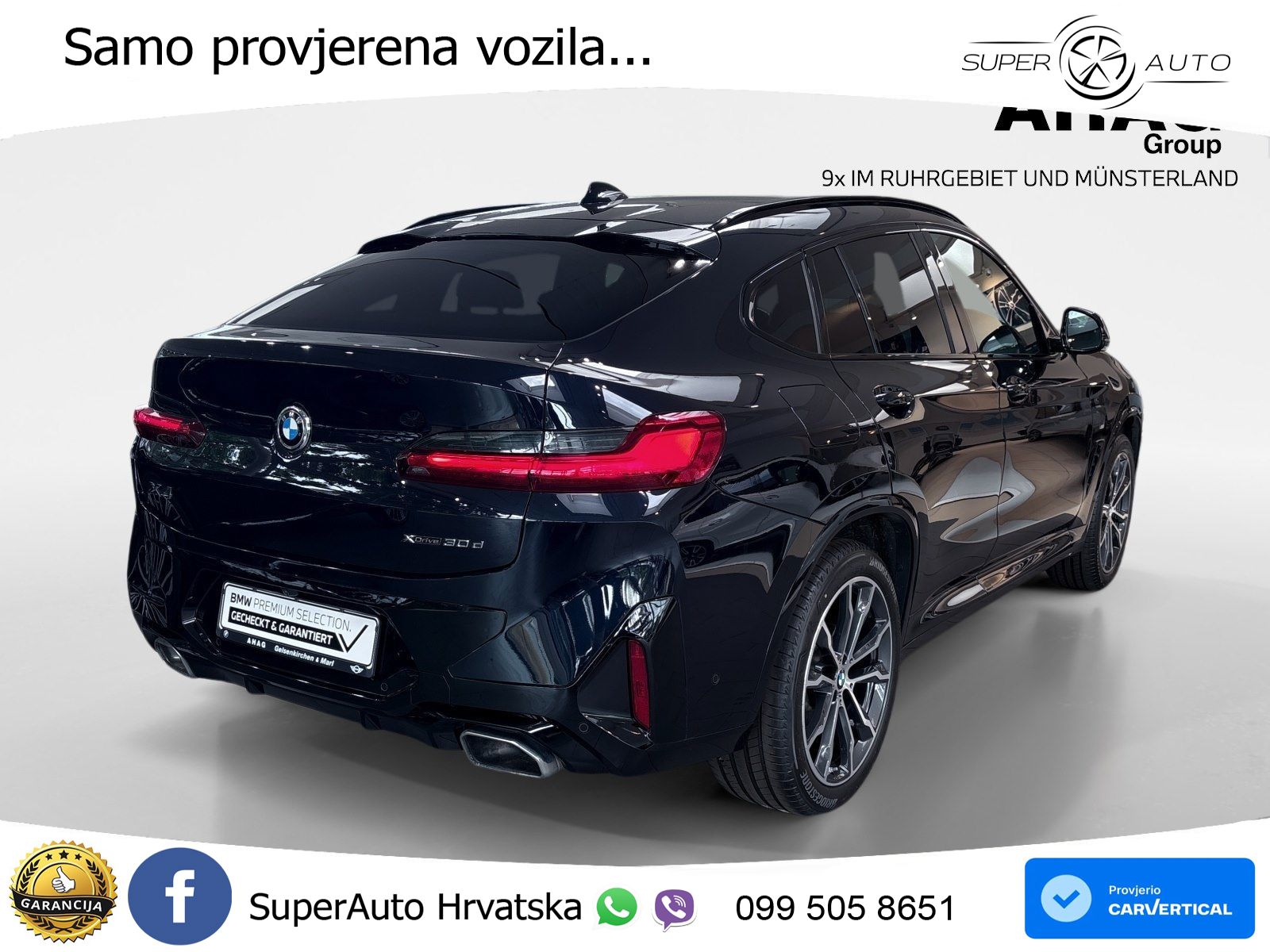 BMW X4 30d (286 KS) xDrive Steptronic LED+GR SJED+ACC