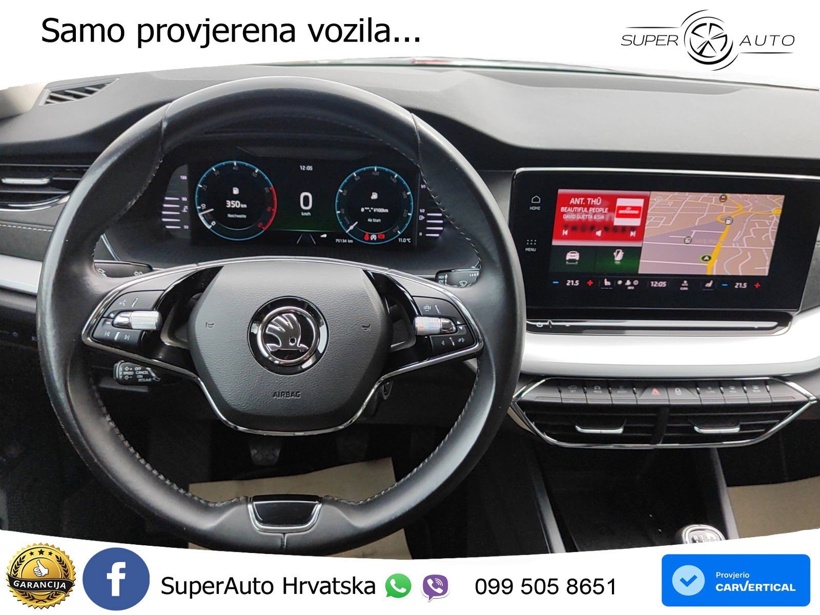 Škoda Octavia Combi 1.5 TSI (150 KS) LED+GR SJED+ACC