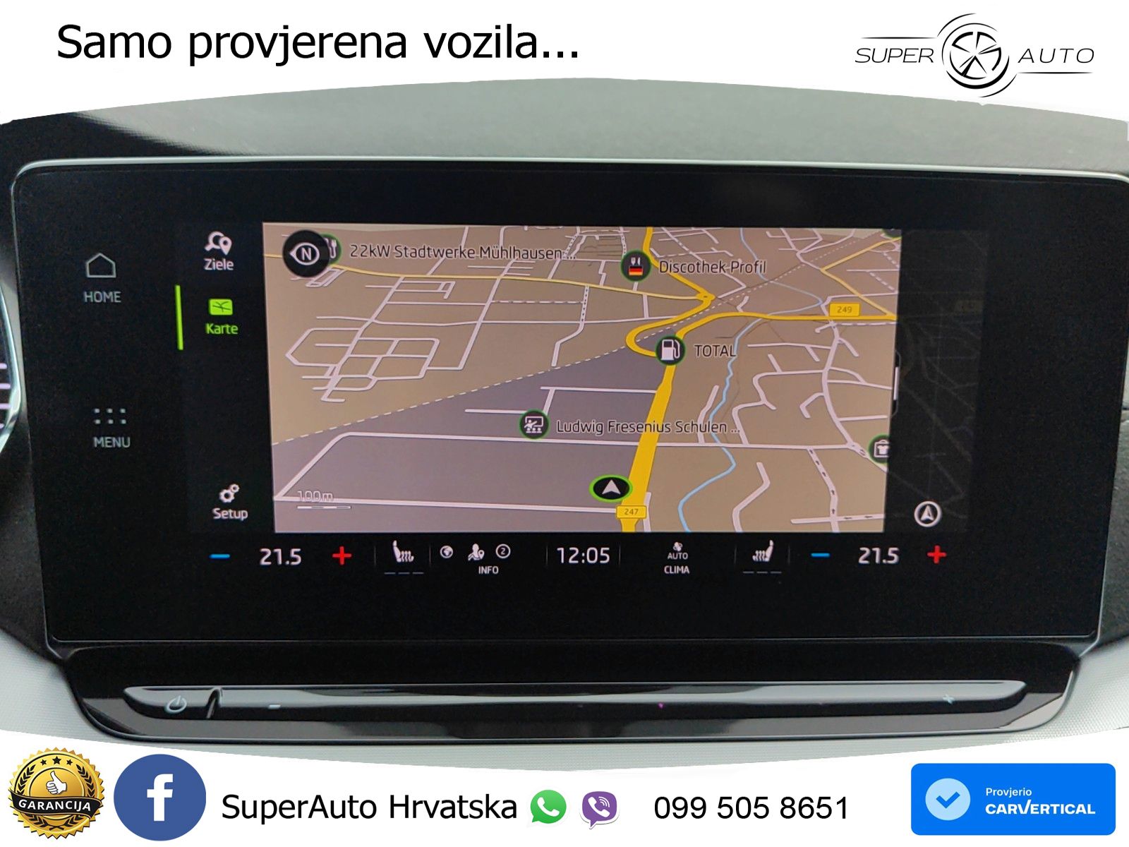 Škoda Octavia Combi 1.5 TSI (150 KS) LED+GR SJED+ACC