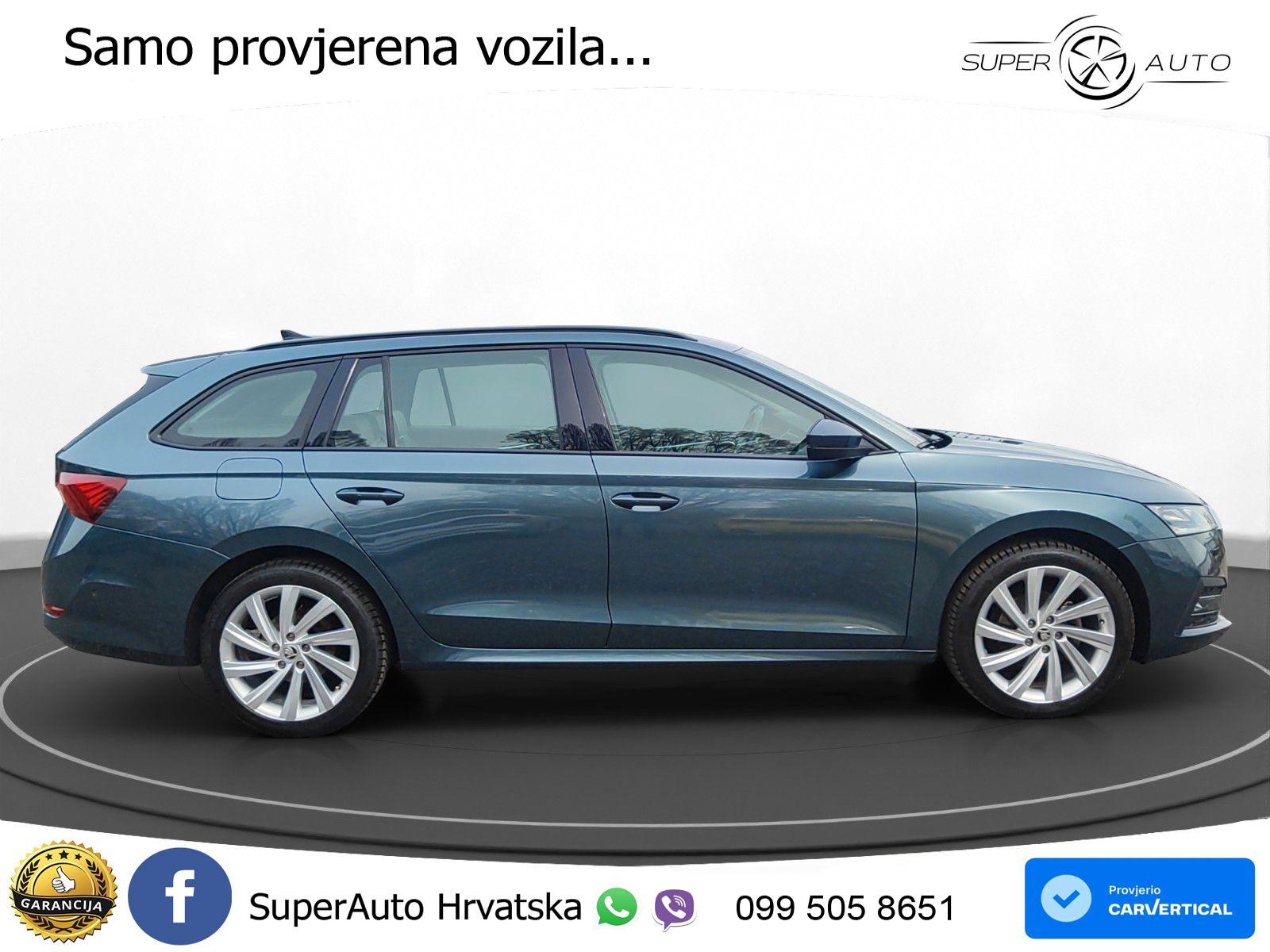 Škoda Octavia Combi 1.5 TSI (150 KS) LED+GR SJED+ACC