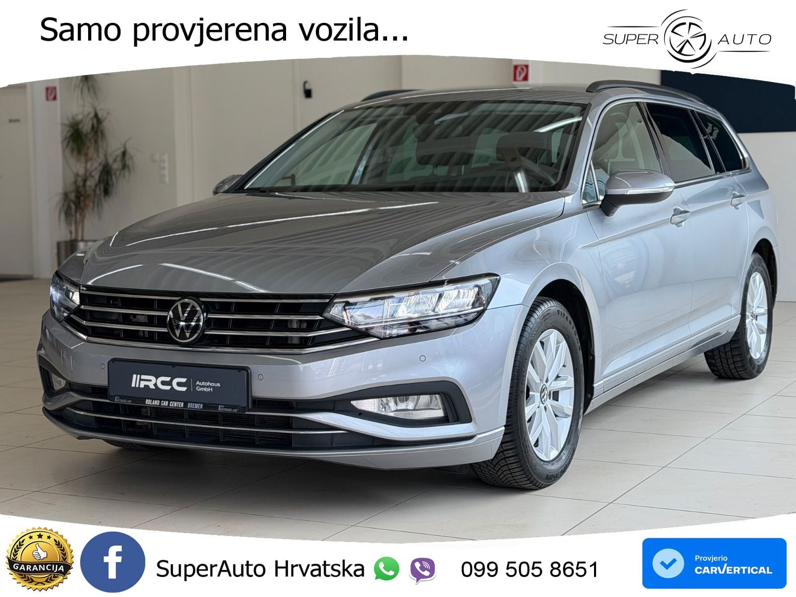 Volkswagen Passat Variant 1.5 TSI (150 KS) DSG ACT Business LED+GR SJED+ACC