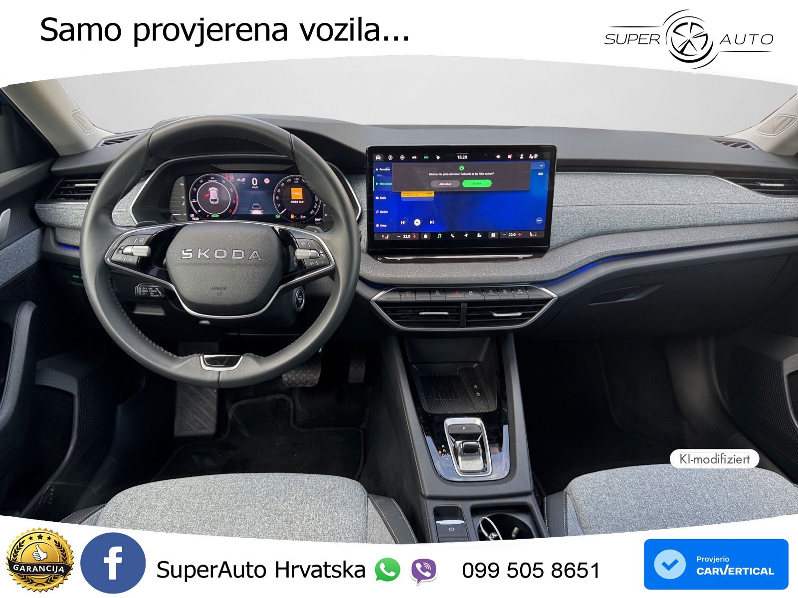 Škoda Octavia Combi 1.5 TSI (150 KS) DSG Selection LED+GR SJED+ACC