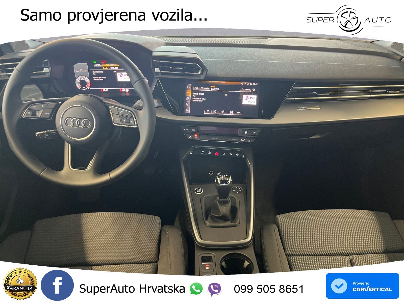 Audi A3 30 TFSI (116 KS)