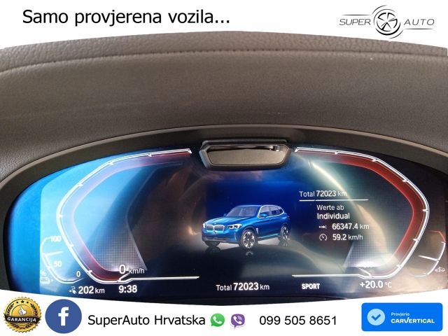 BMW iX3 80 kWh (286 KS) LED+GR SJED+ACC