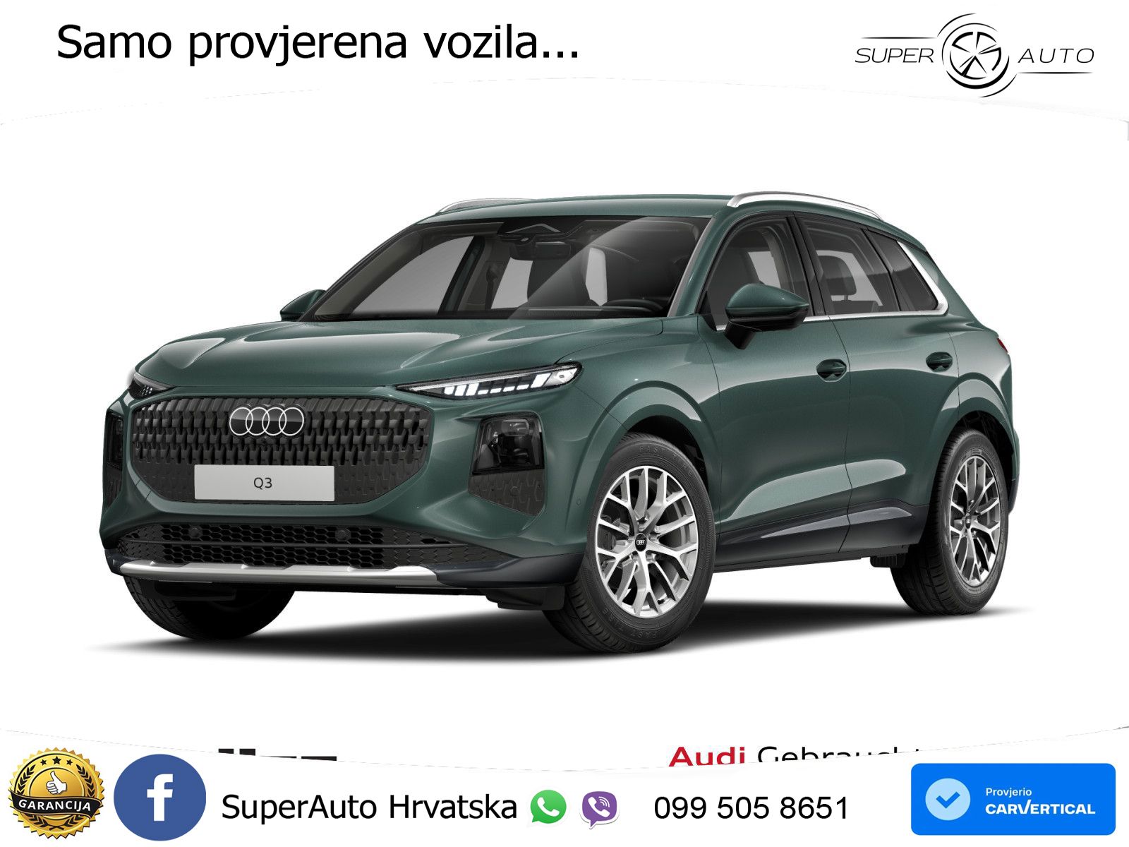 Audi Q3 1.5 TFSI (150 KS) S tronic LED+GR SJED+ACC