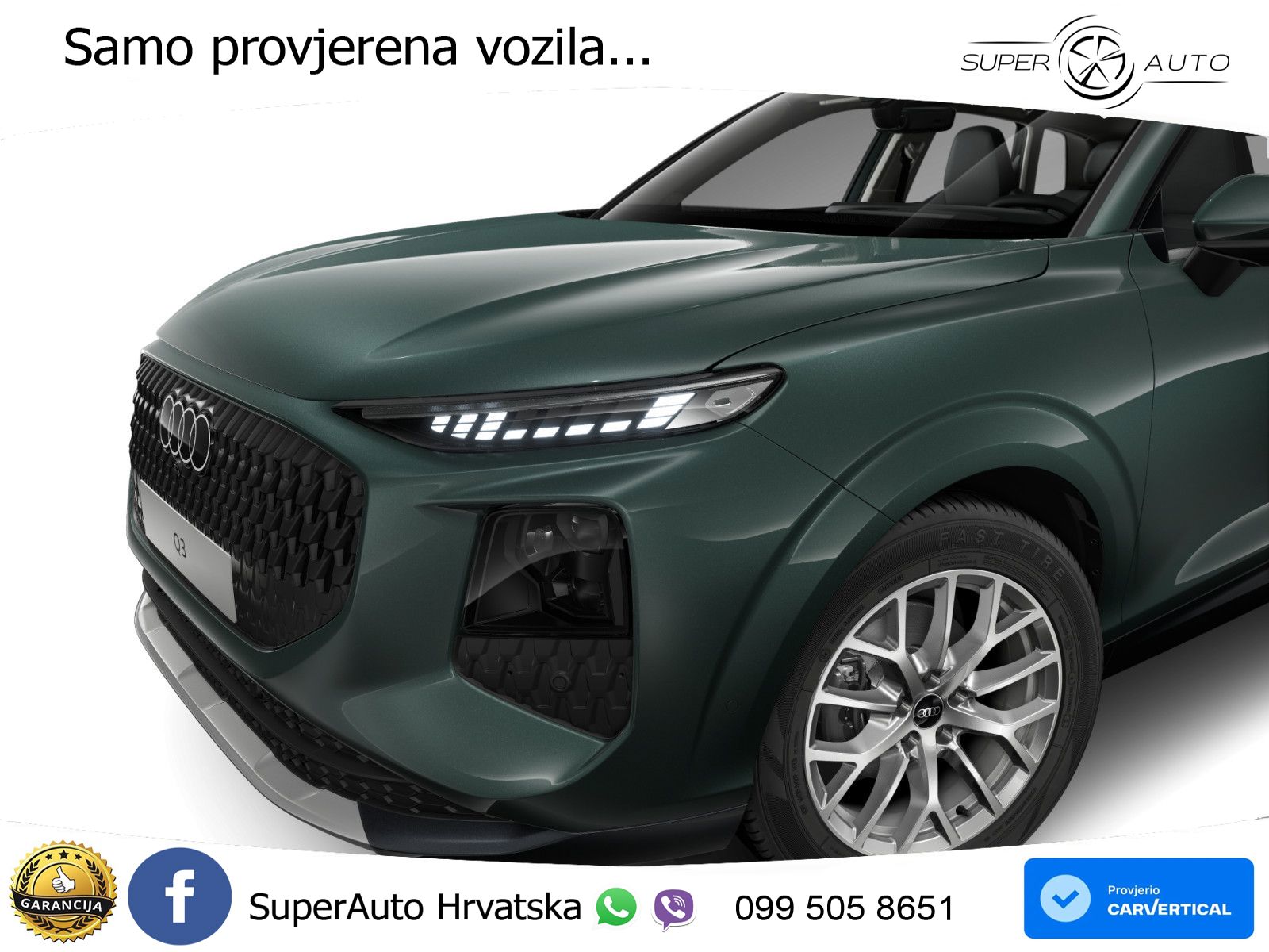 Audi Q3 1.5 TFSI (150 KS) S tronic LED+GR SJED+ACC