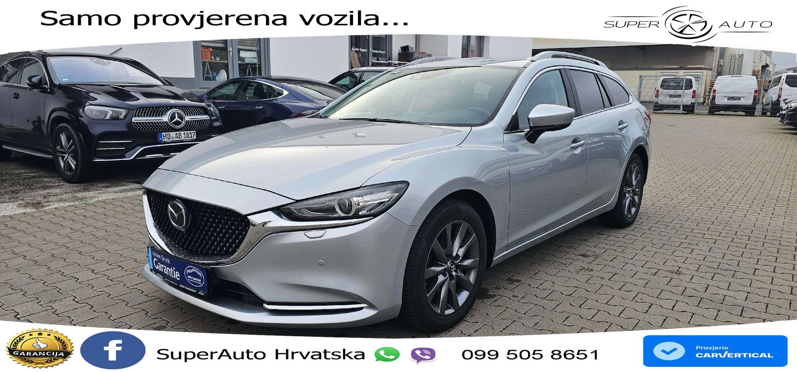 Mazda 6 Sport Combi 2.0 SKYACTIV-G (165 KS) SKYACTIV-Drive LED+GR SJED+ACC