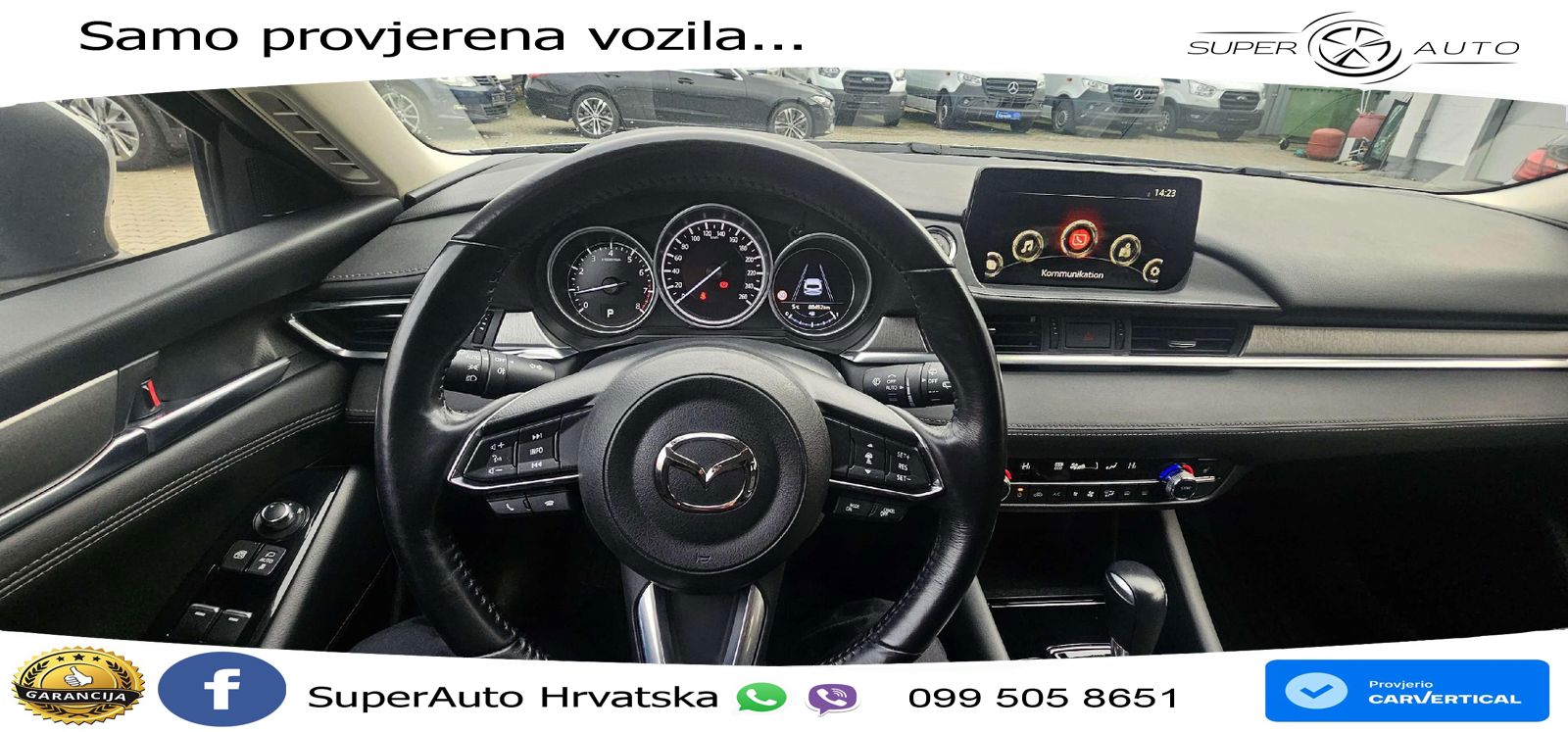 Mazda 6 Sport Combi 2.0 SKYACTIV-G (165 KS) SKYACTIV-Drive LED+GR SJED+ACC